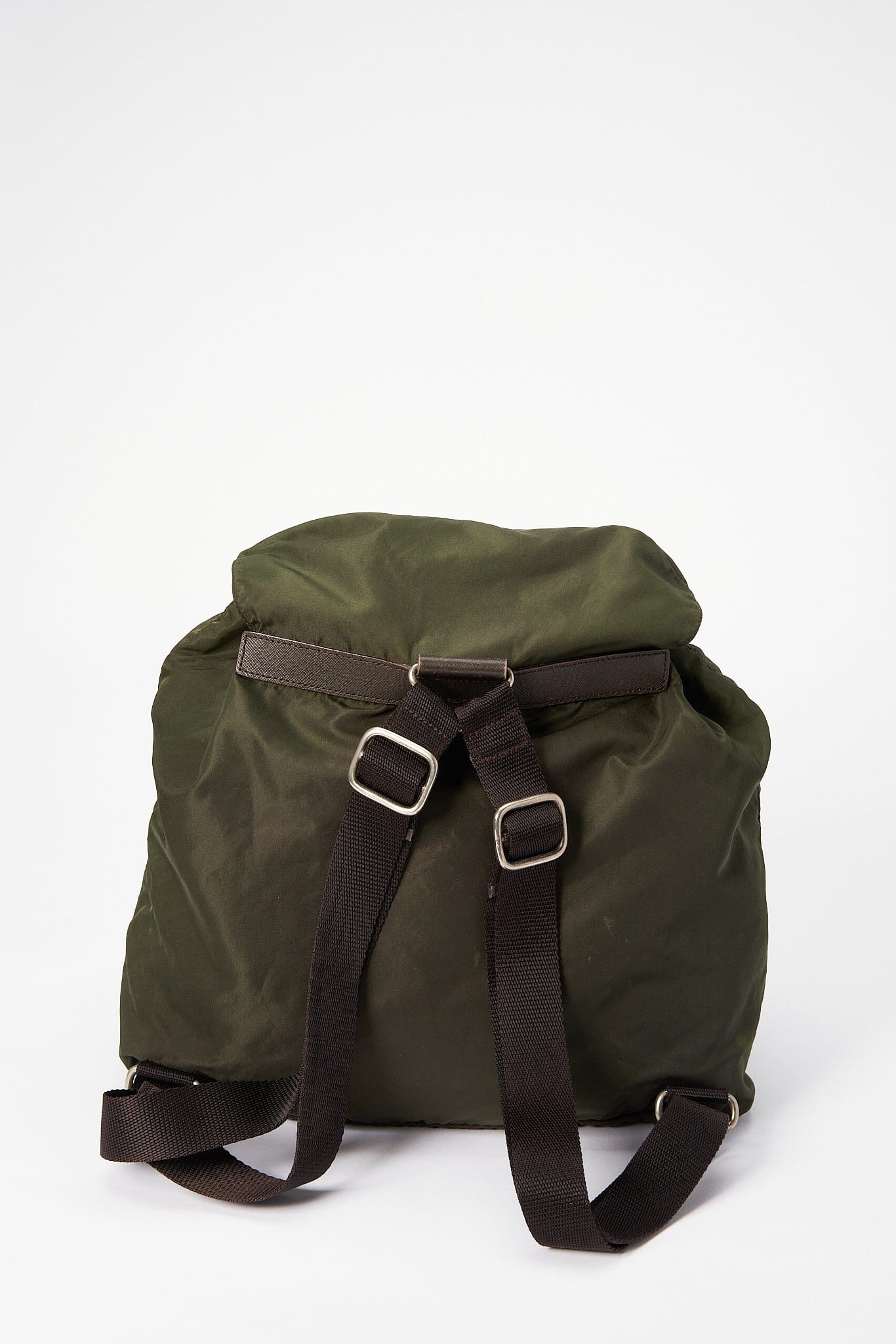 Prada Backpack Nylon Green