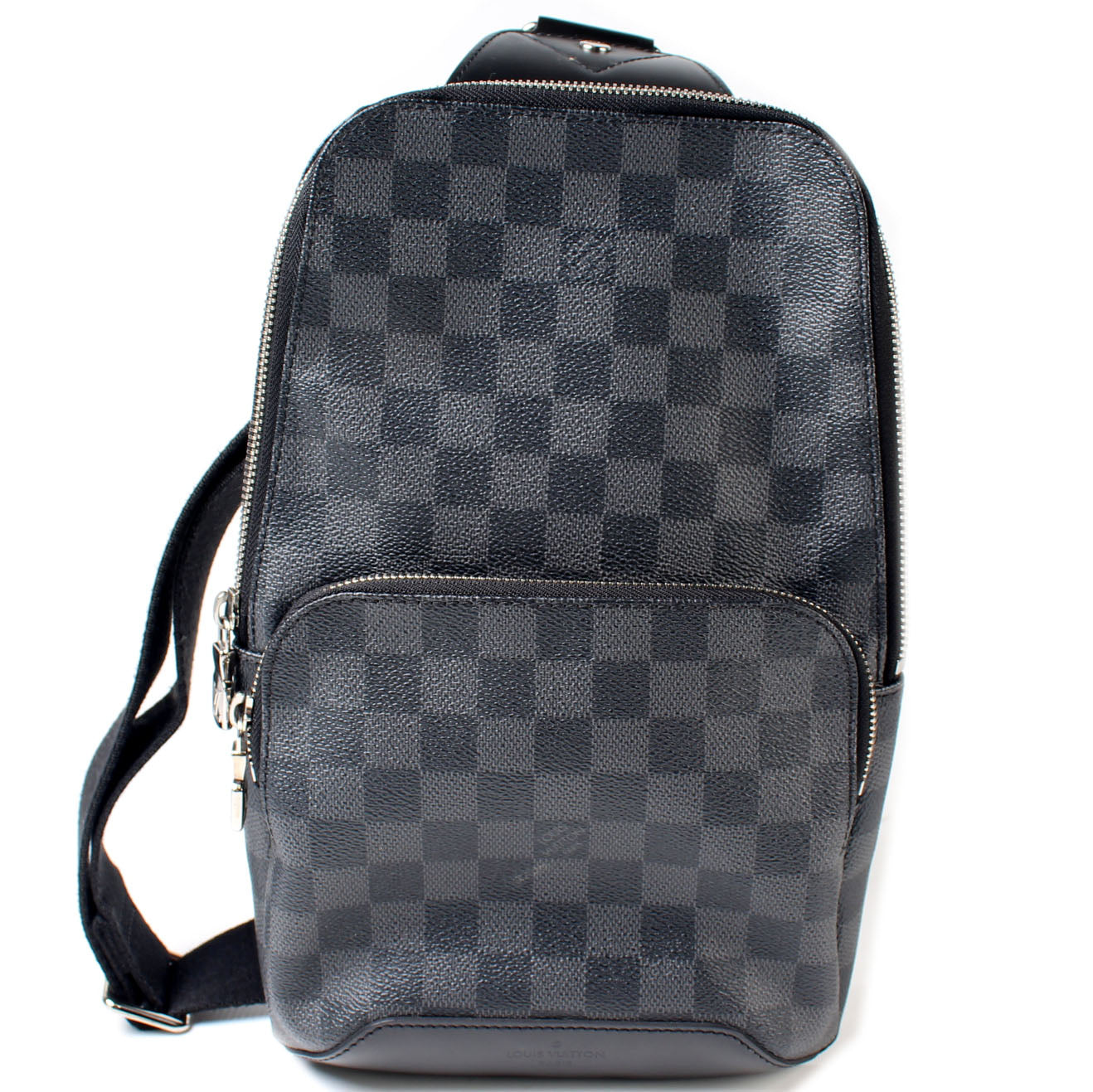 Louis Vuitton Avenue Sling Graphite Damier Crossbody Bag Graphite 3