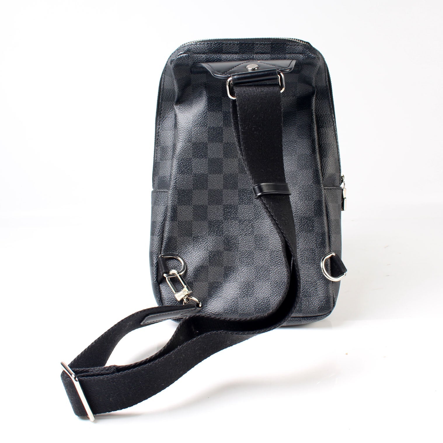 Louis Vuitton Avenue Sling Graphite Damier Crossbody Bag Graphite 3