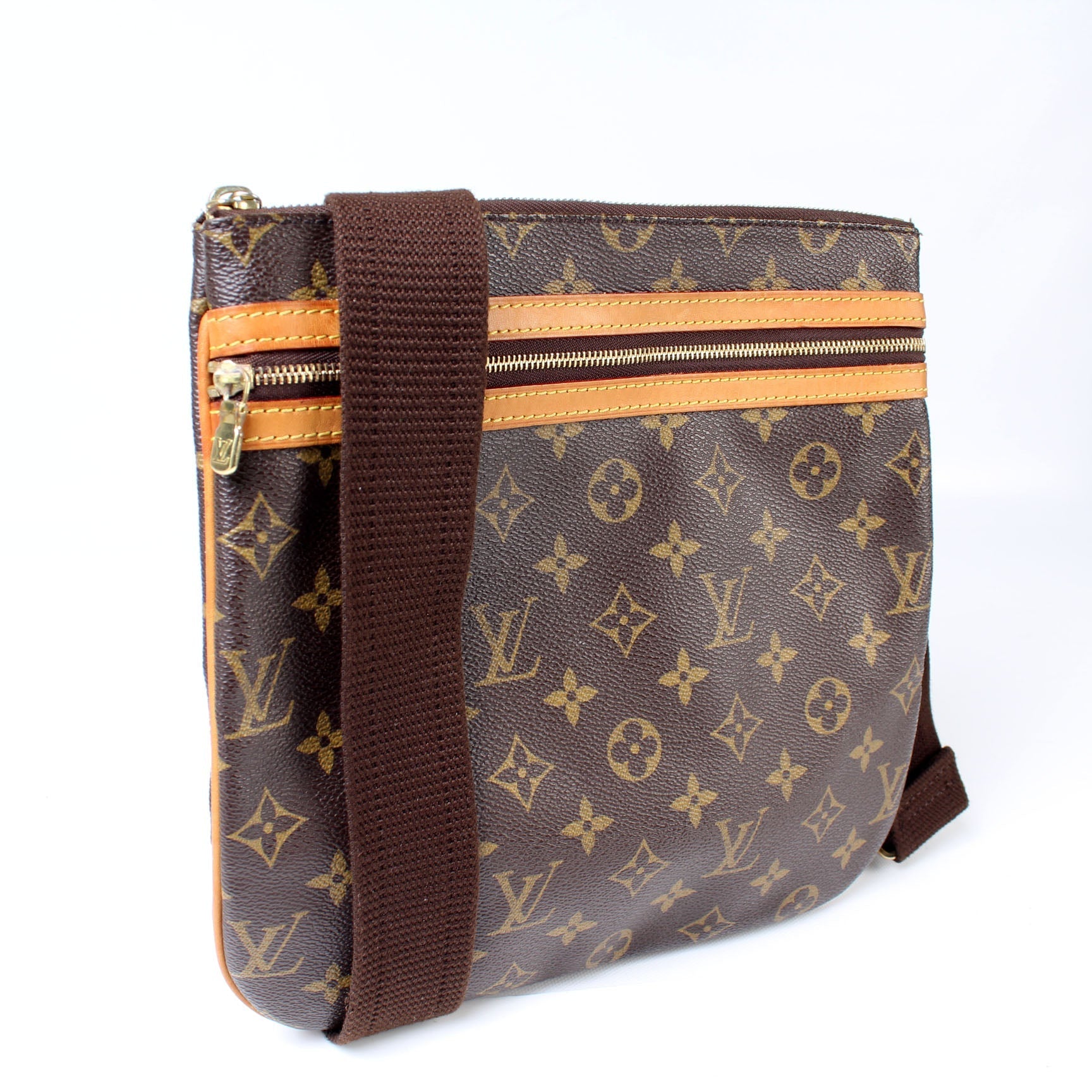 Louis Vuitton Pochette Bosphore Monogram Clutch Bag Monogram 17