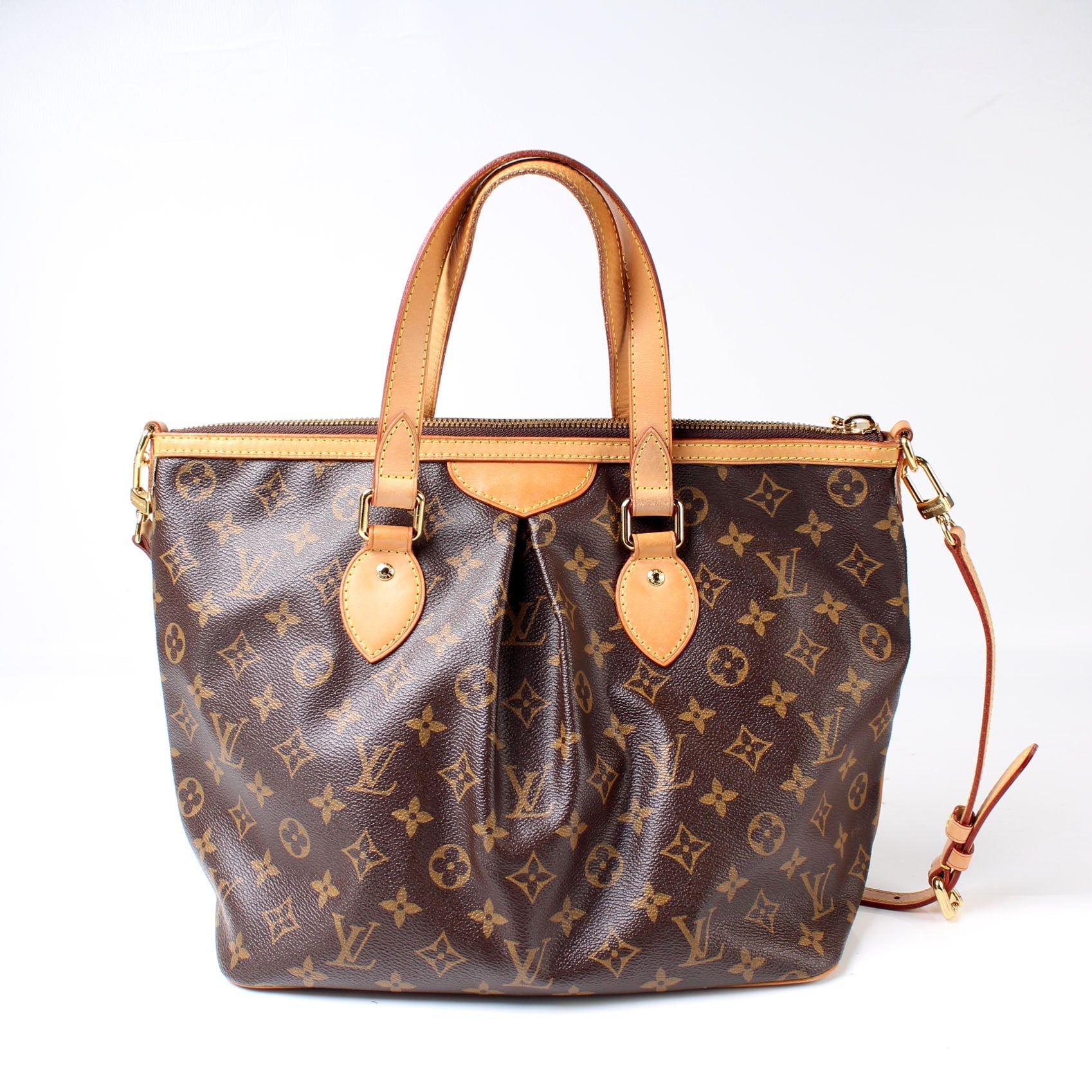 Louis Vuitton Palermo PM Monogram Handbag Monogram 9