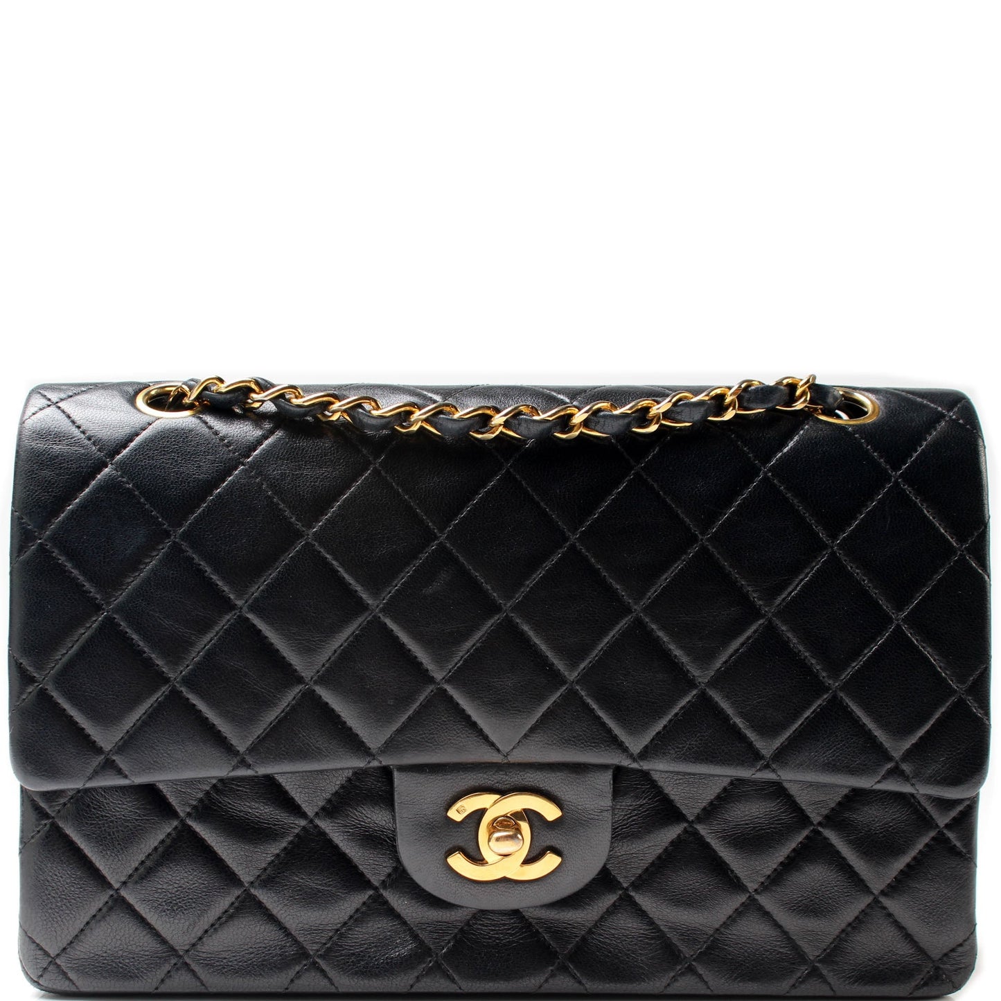 Chanel Classic Flap Lambskin Handbag Lambskin 2
