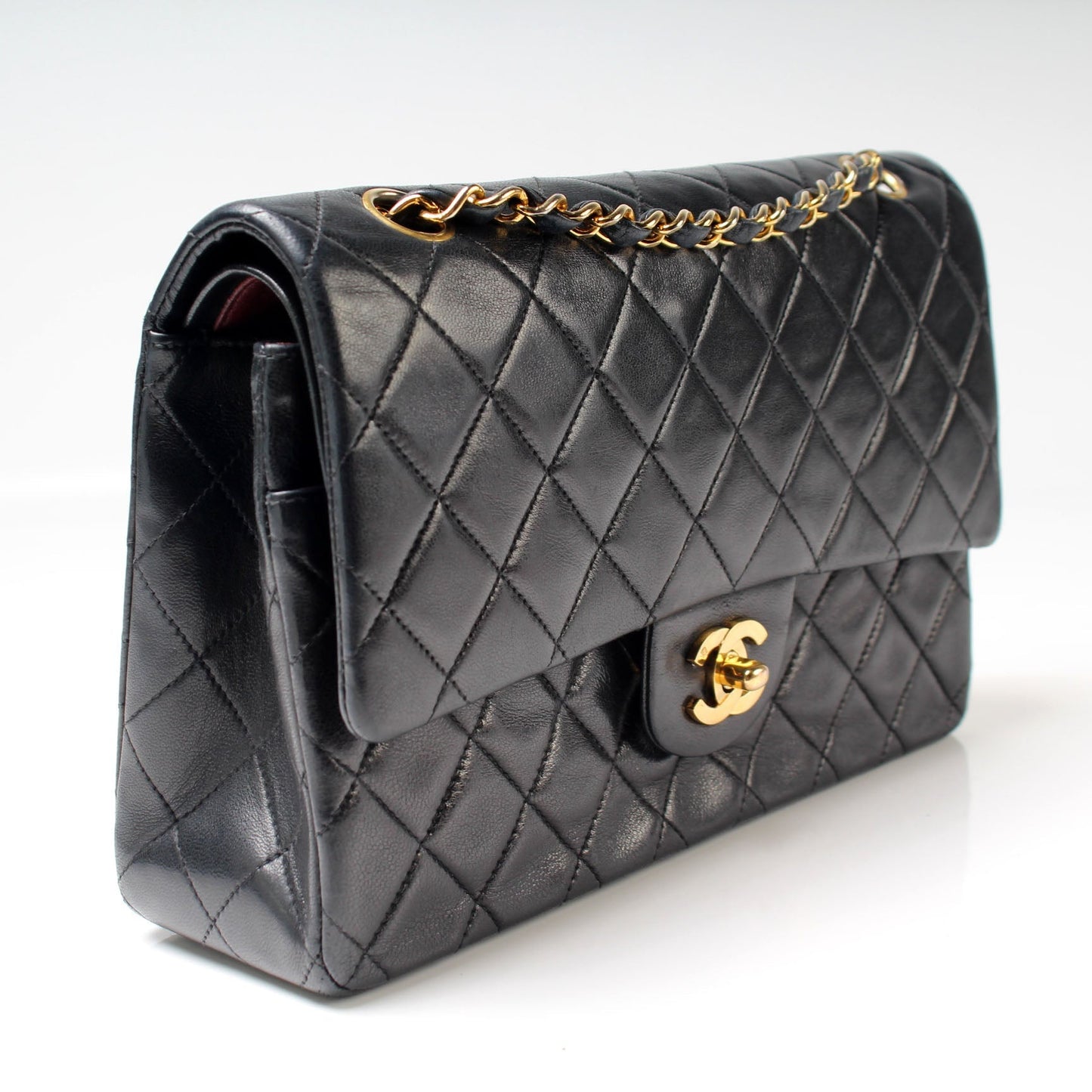 Chanel Classic Flap Lambskin Handbag Lambskin 2