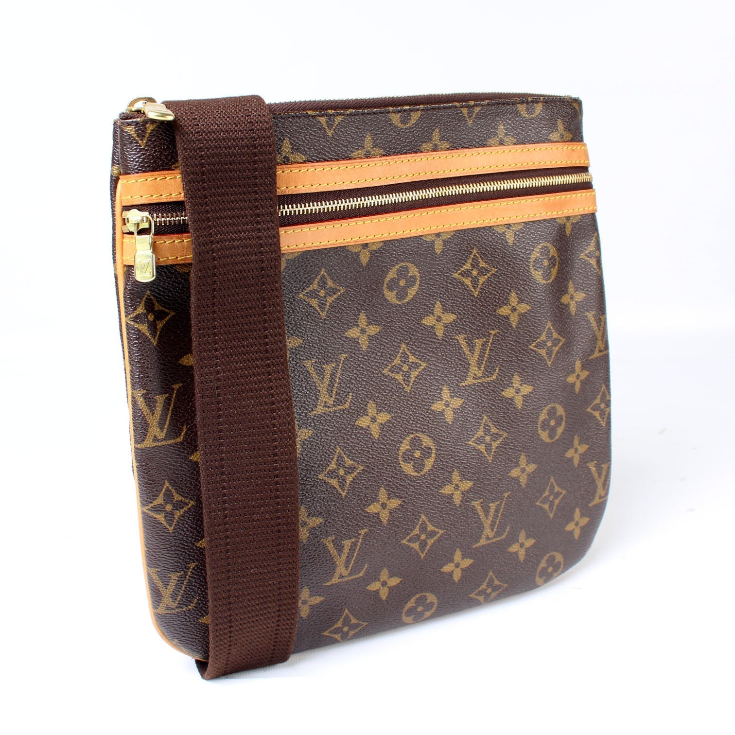 Louis Vuitton Pochette Bosphore Monogram Clutch Bag Monogram 34