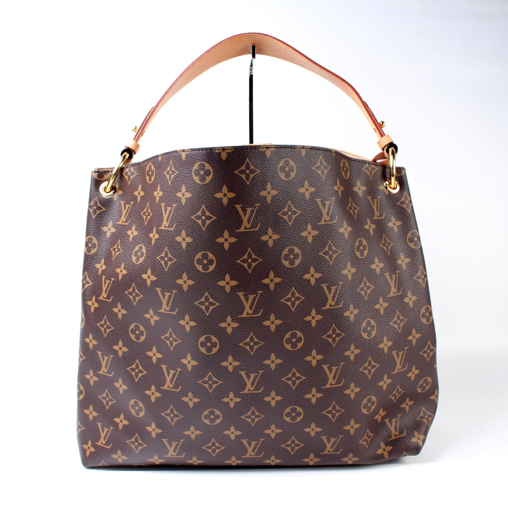 Louis Vuitton Graceful MM Monogram Handbag Monogram 10