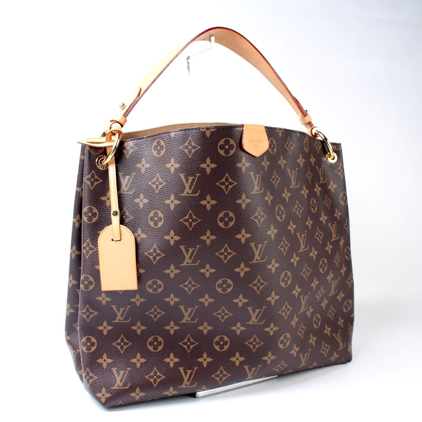Louis Vuitton Graceful MM Monogram Handbag Monogram 9
