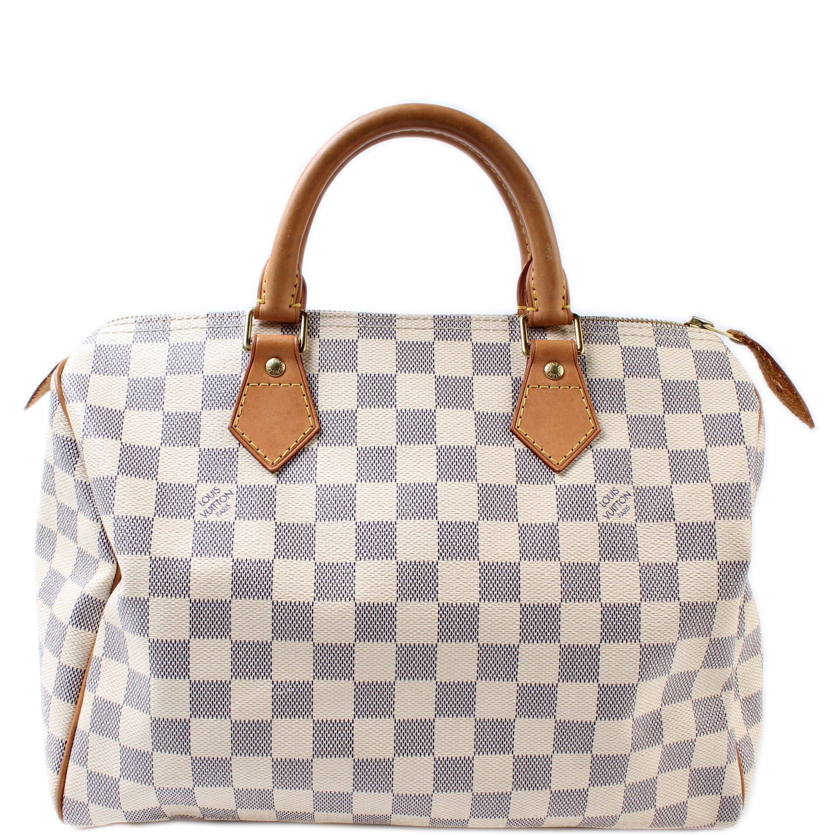 Louis Vuitton Speedy 30 Azur Handbag Azur 5