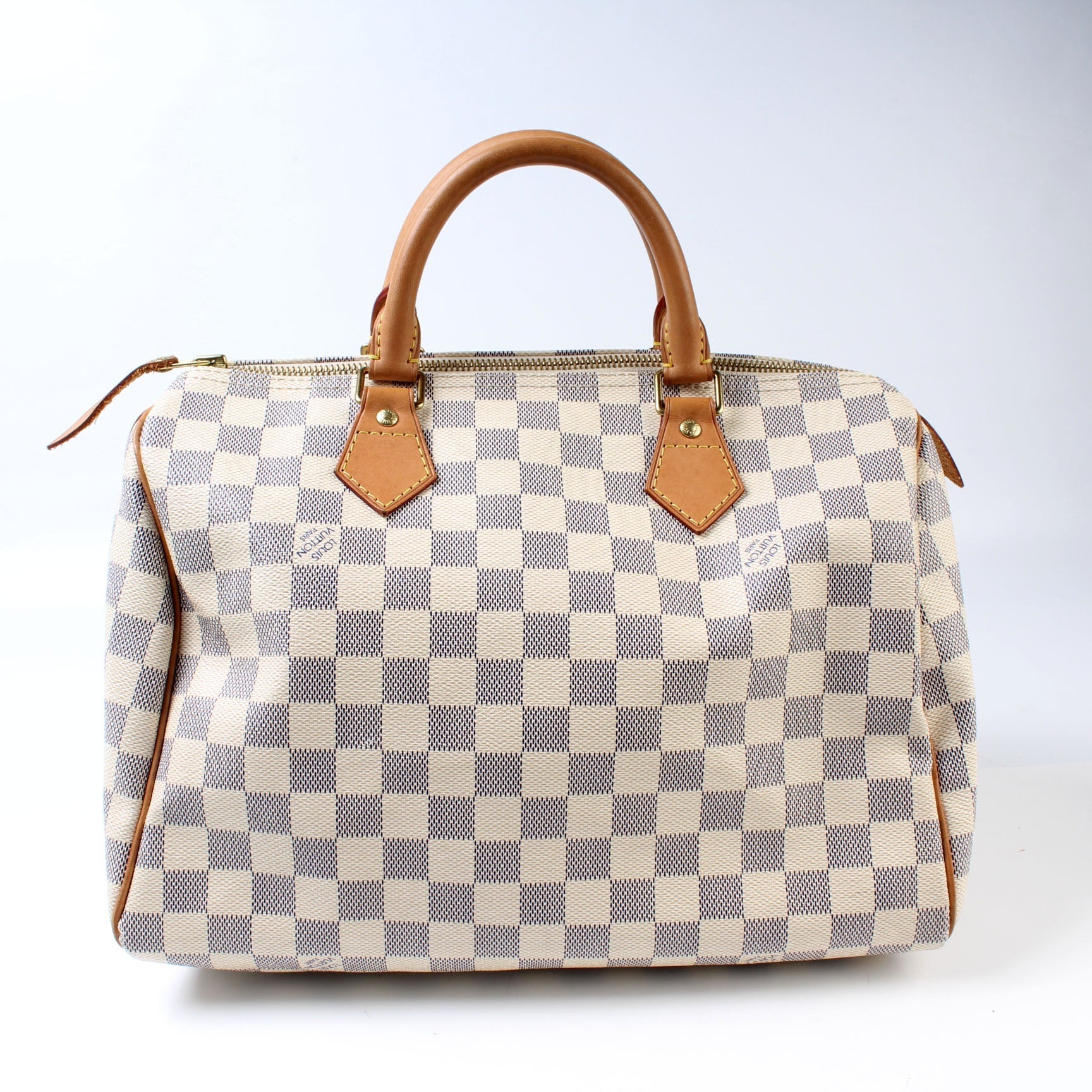 Louis Vuitton Speedy 30 Azur Handbag Azur 5