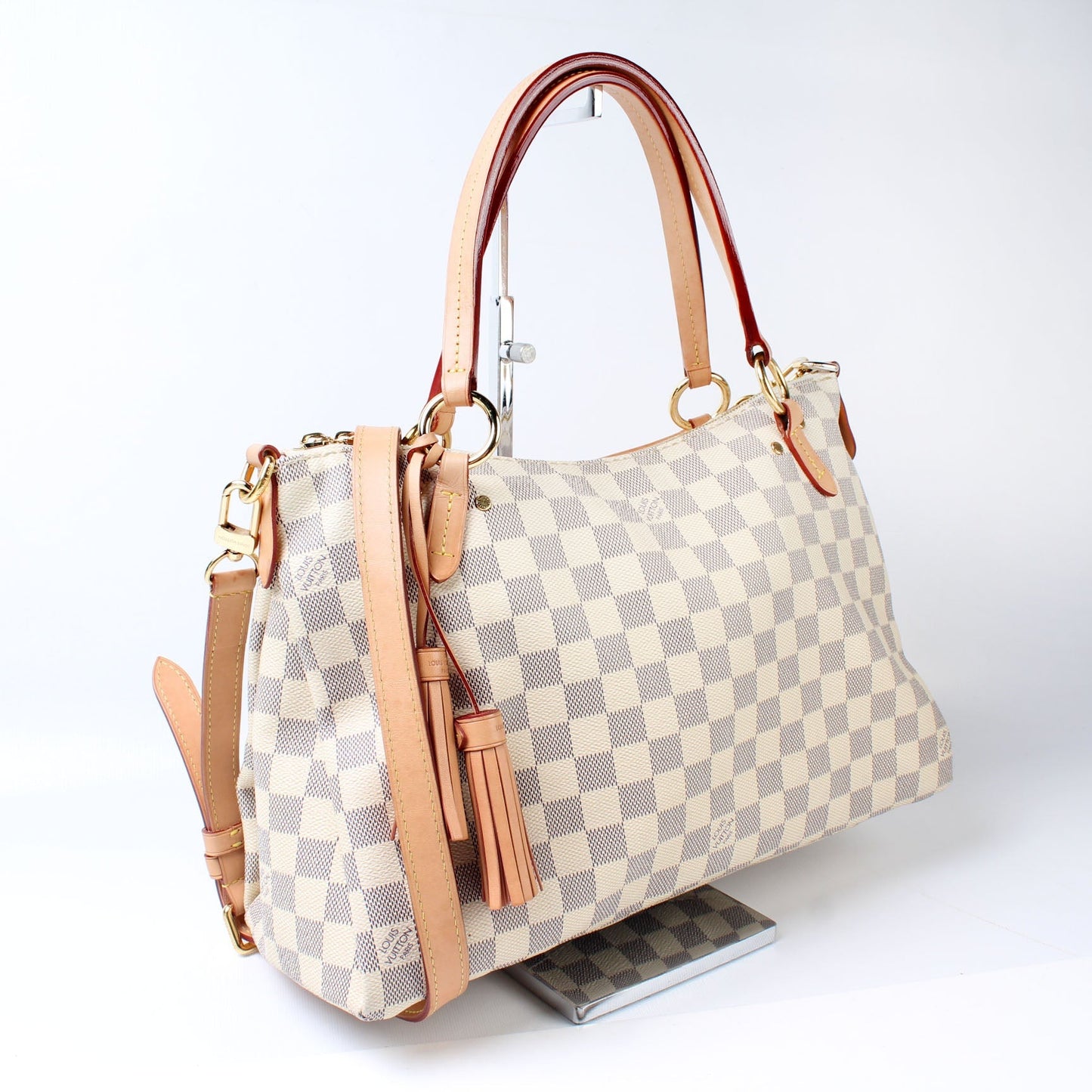 Louis Vuitton Lymington Damier Azur Handbag Azur 5