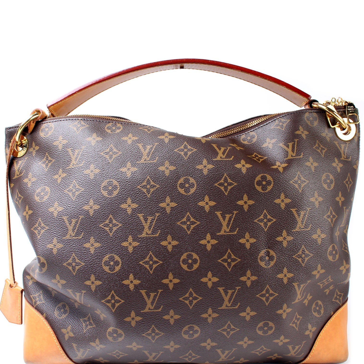 Louis Vuitton Berri MM Monogram Handbag Monogram 5