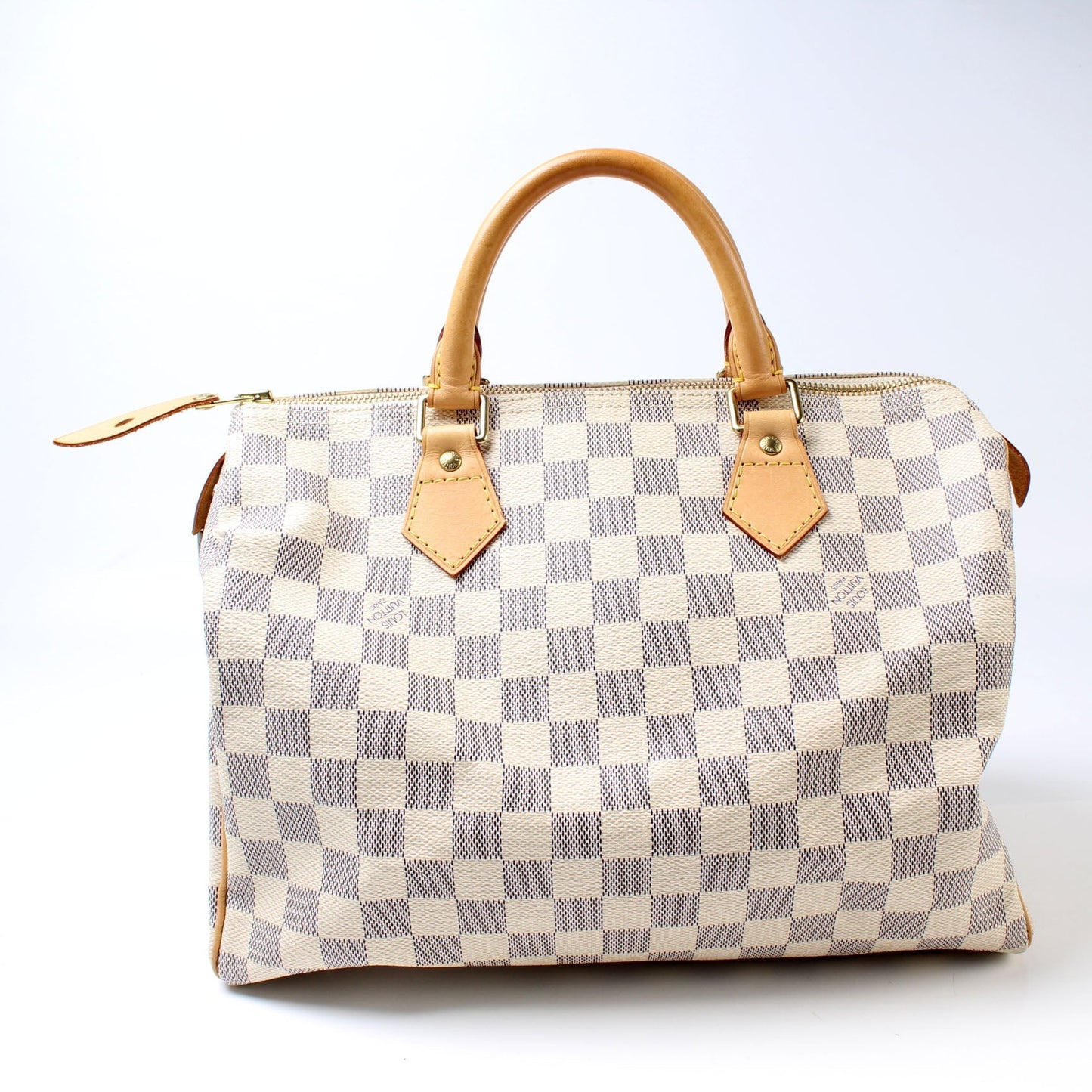Louis Vuitton Speedy 30 Azur Damier Handbag Azur 24