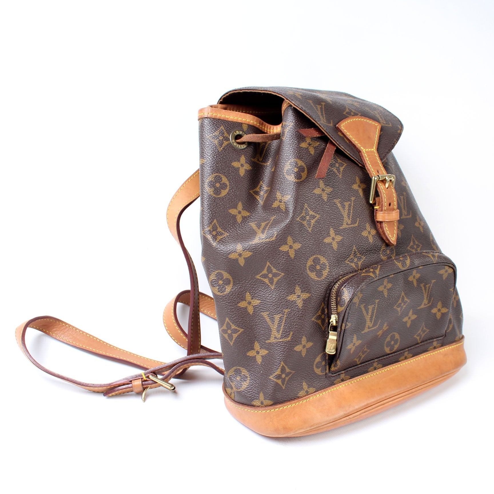 Louis Vuitton Montsouris MM Monogram Handbag Monogram 10