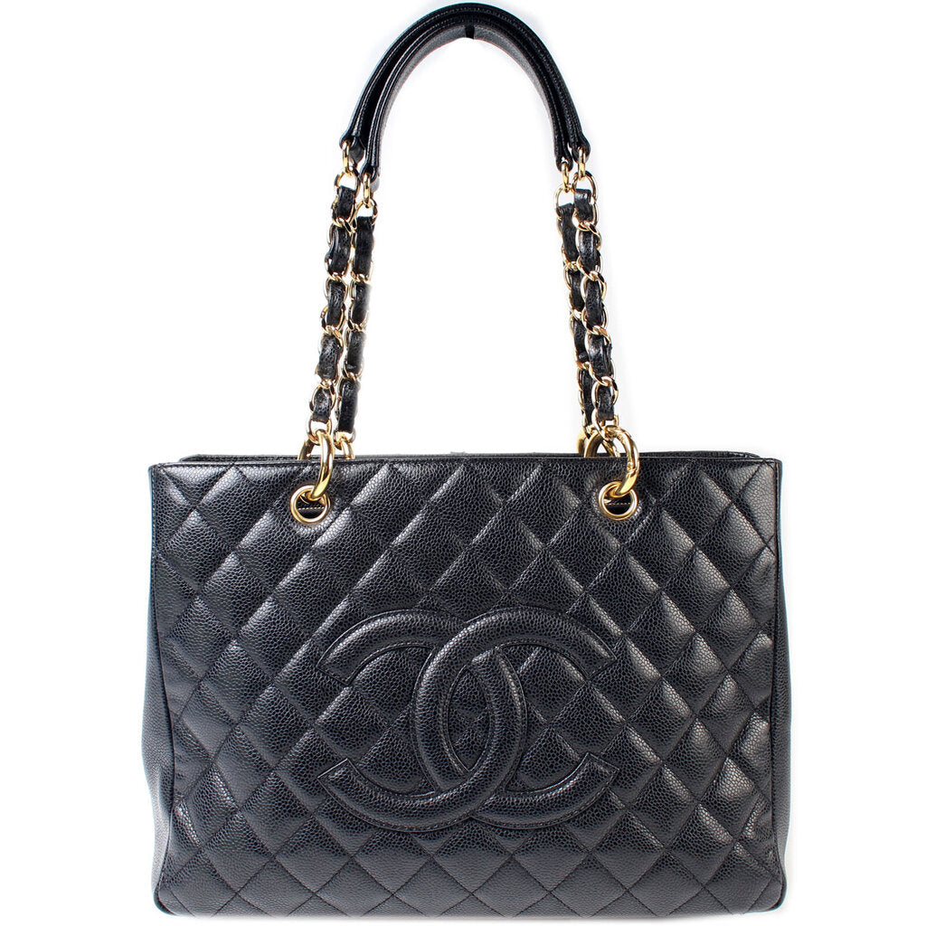 Chanel Grand Shopping Caviar 13M Tote Bag