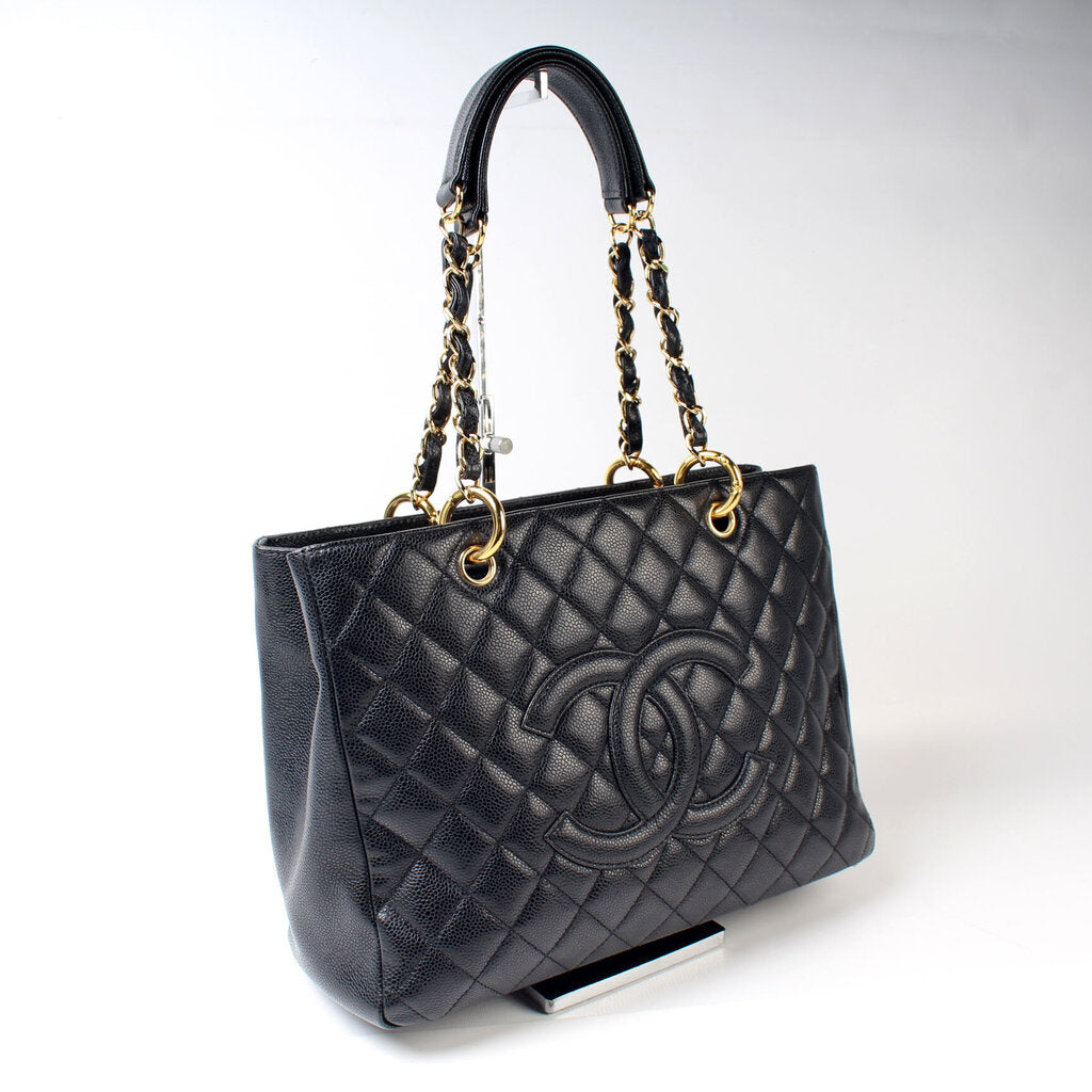 Chanel Grand Shopping Caviar 13M Tote Bag