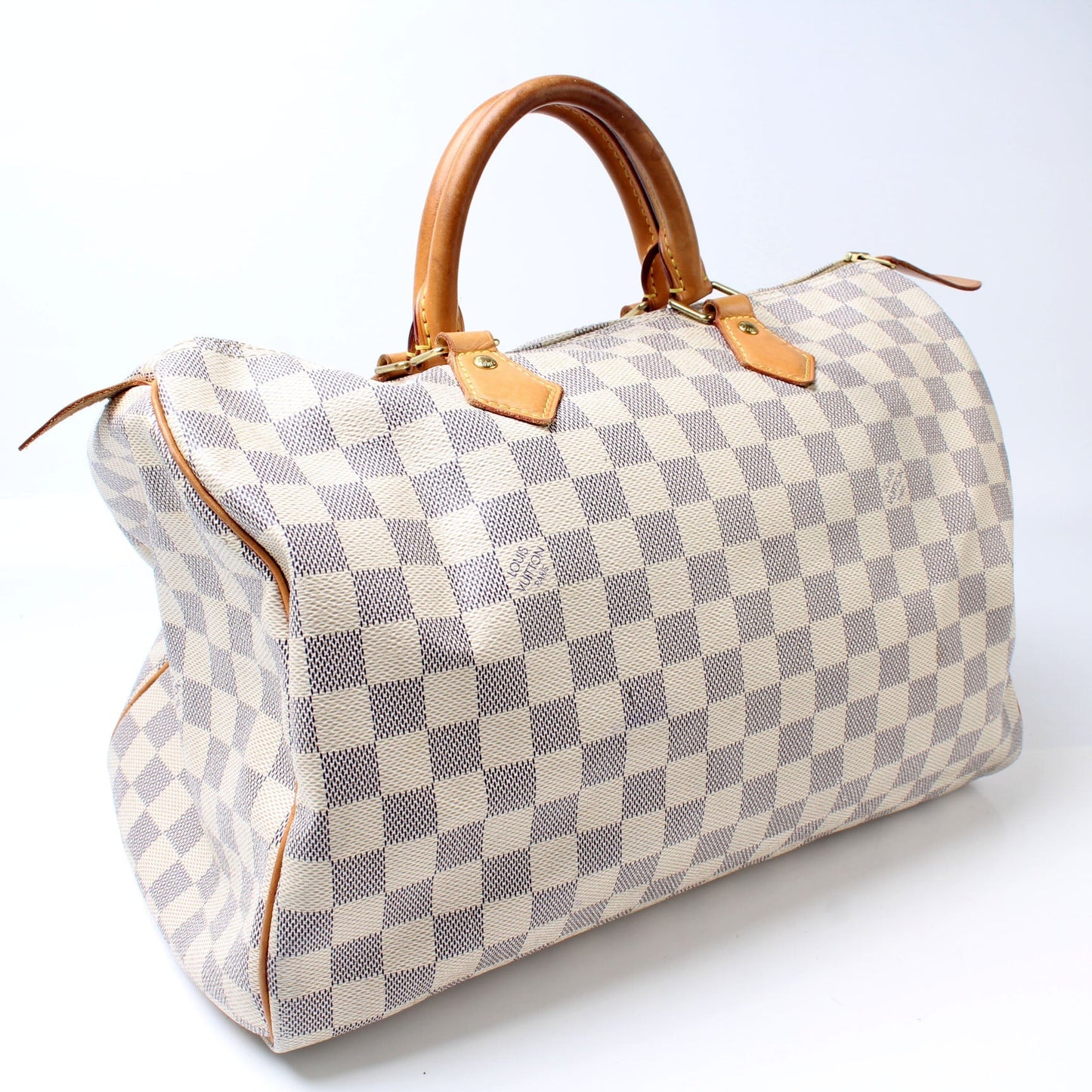 Louis Vuitton Speedy 35 Azur Damier Handbag