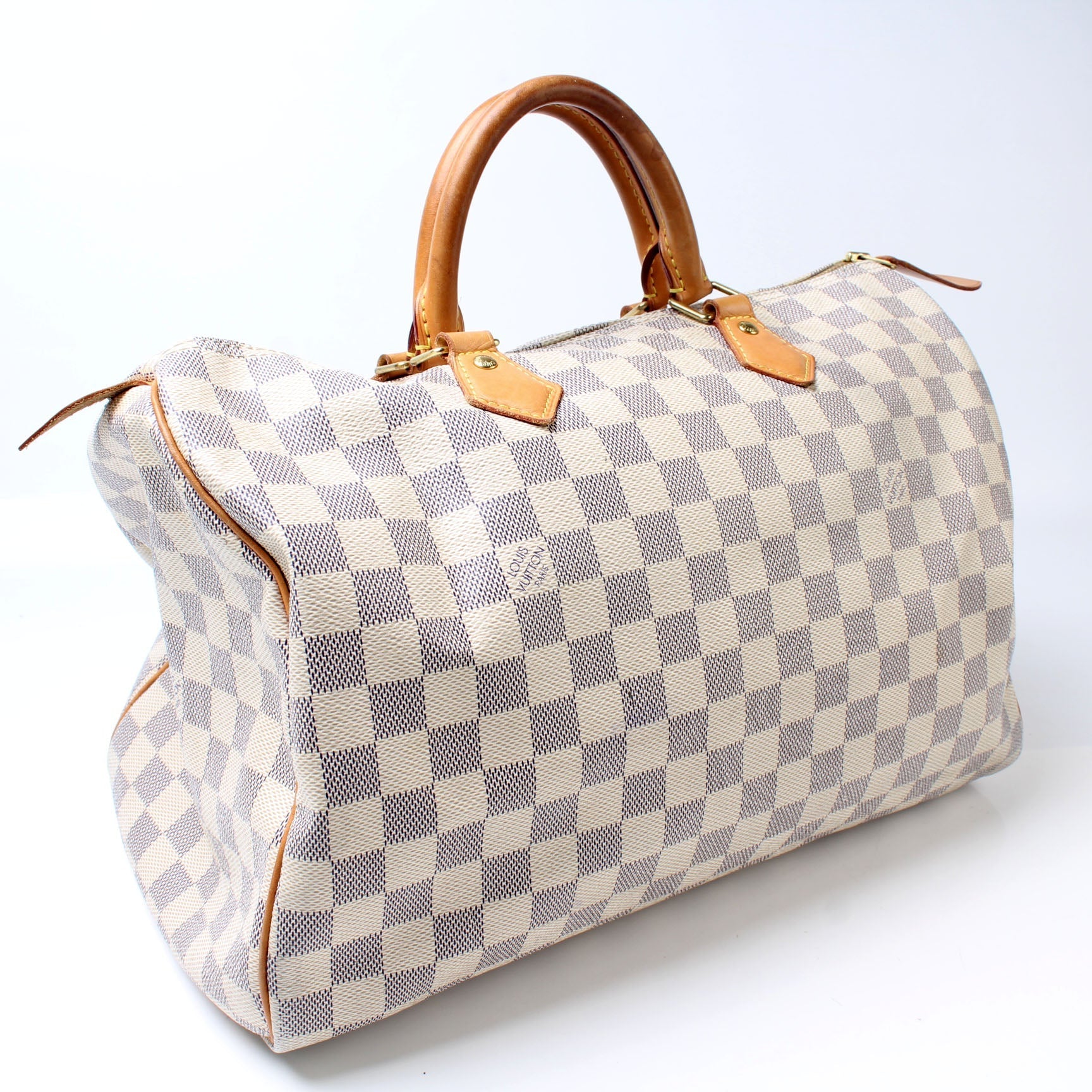 Louis Vuitton Speedy 35 Azur Damier Handbag