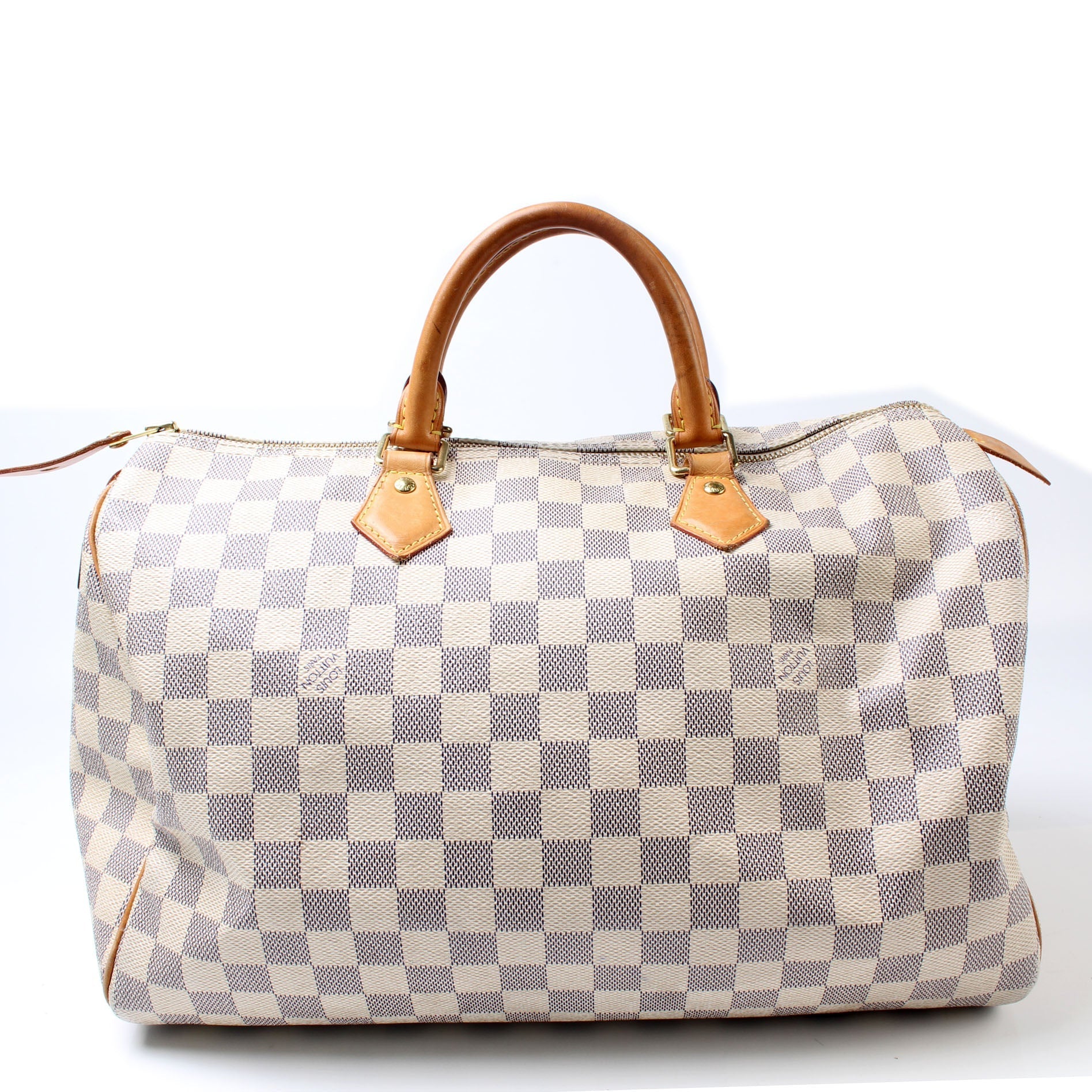 Louis Vuitton Speedy 35 Azur Damier Handbag