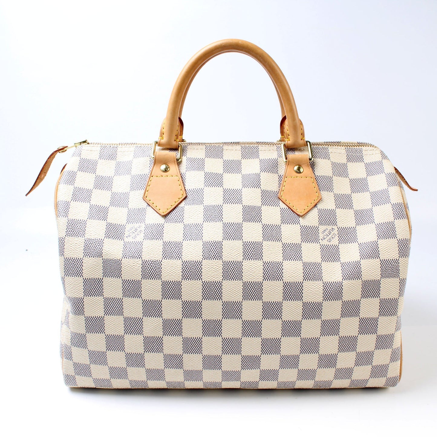 Louis Vuitton Speedy 30 Azur Damier Handbag Azur 26