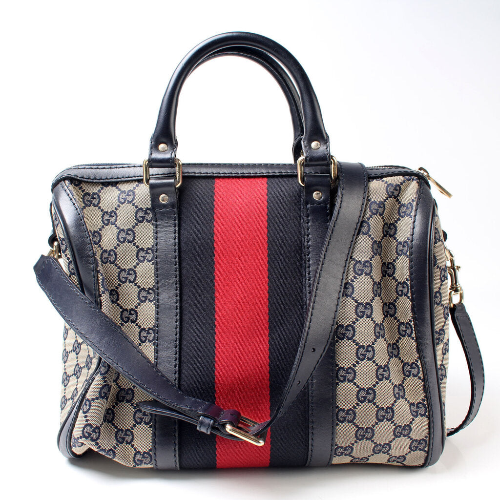 Gucci Boston Canvas Travel Bag 16