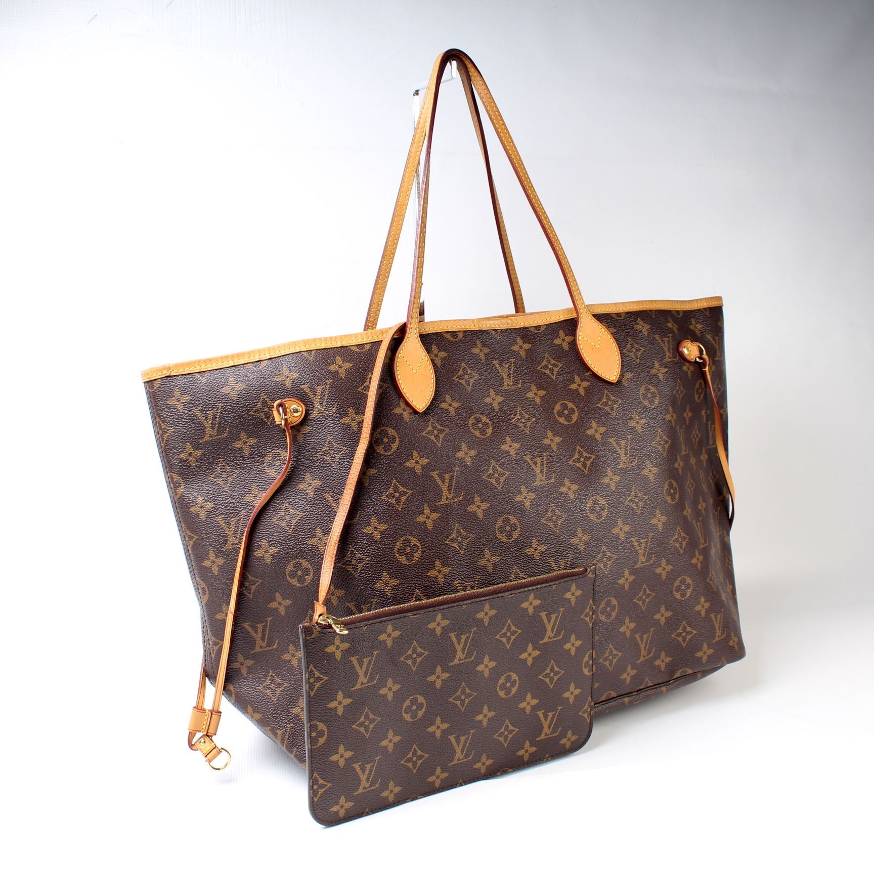 Louis Vuitton Neverfull GM W Monogram Wallet Case
