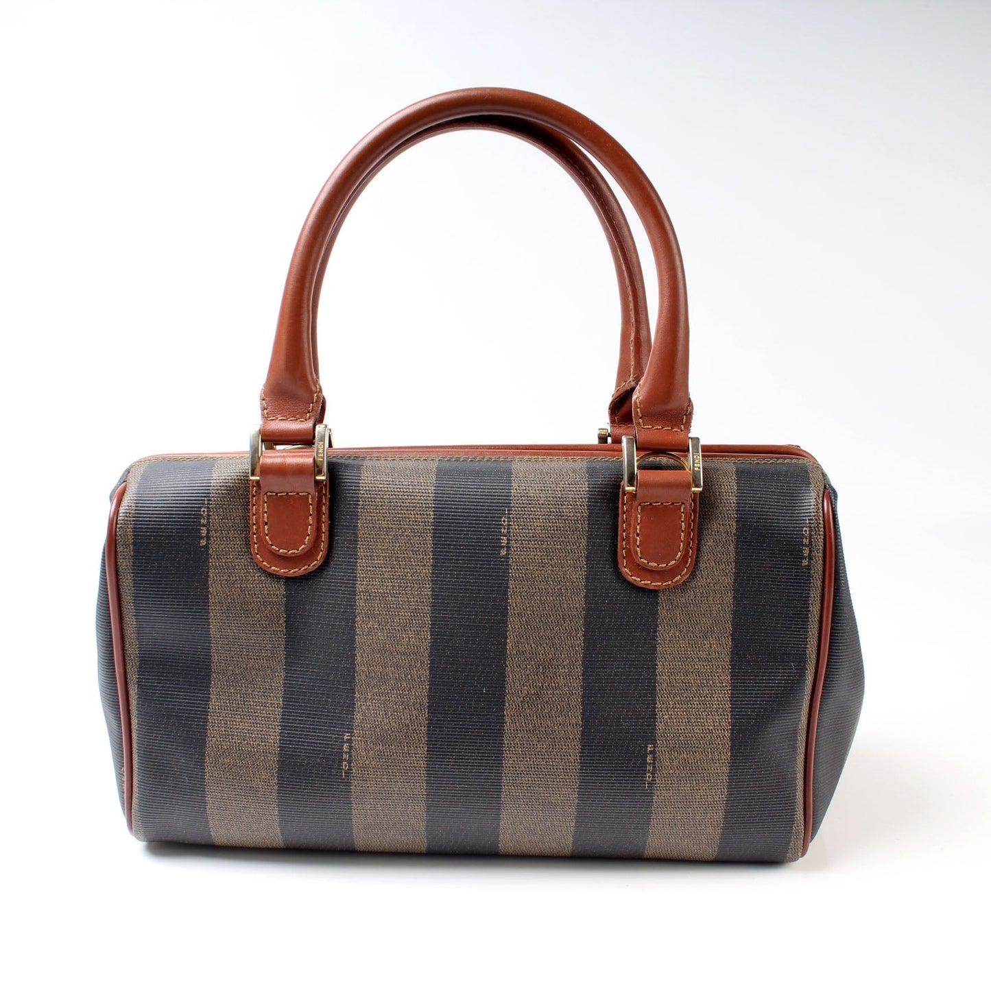 Fendi Pequin Boston Bag Small Travel Bag