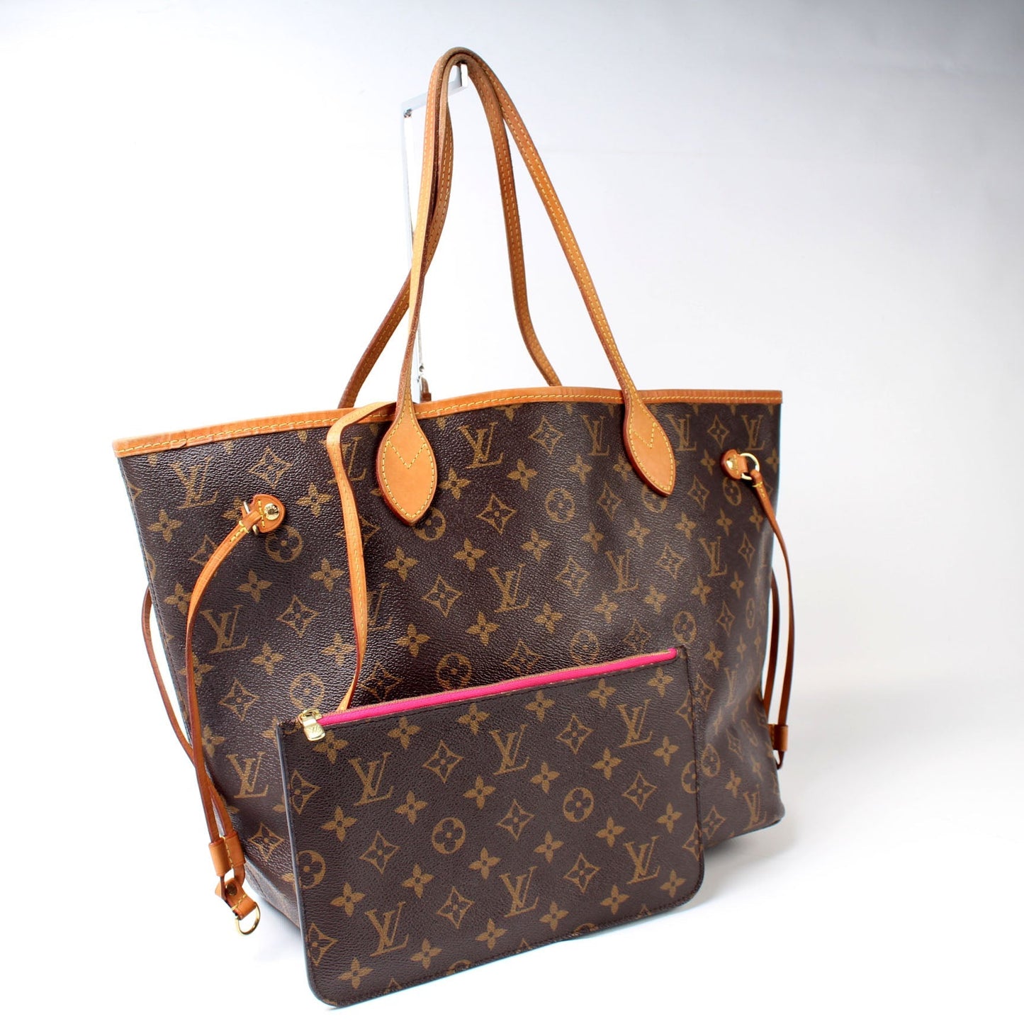 Louis Vuitton Neverfull MM W Monogram Wallet Case Monogram 4