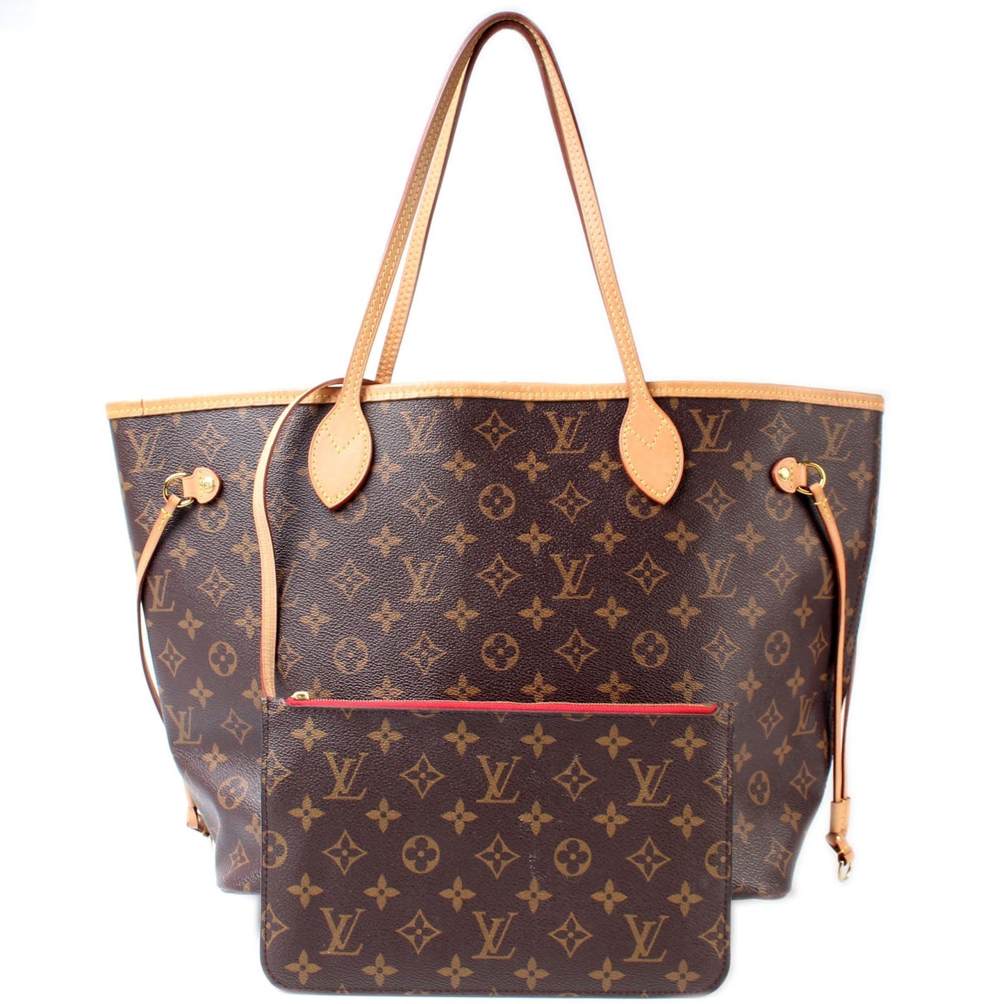 Louis Vuitton Neverfull MM W Monogram Wallet Case Monogram 5