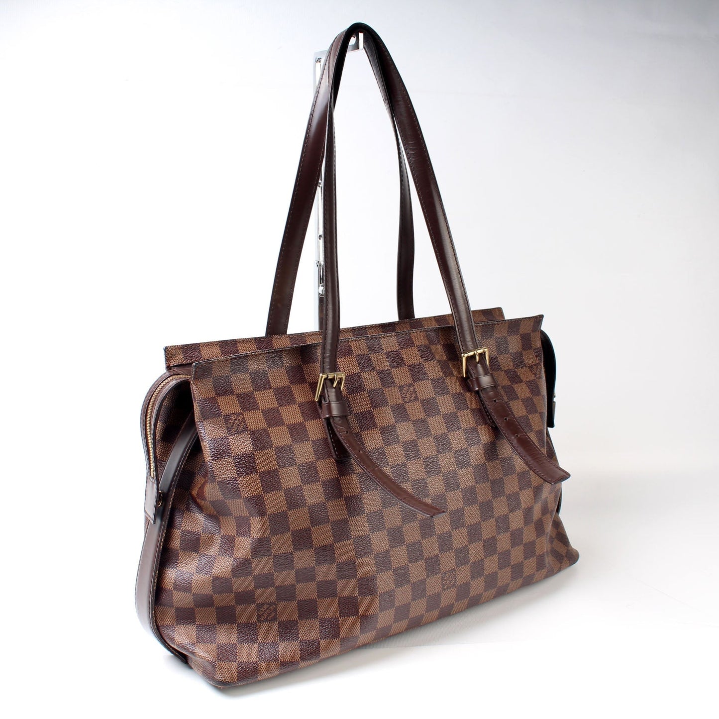 Louis Vuitton Chelsea Ebene Damier Handbag Ebene 6