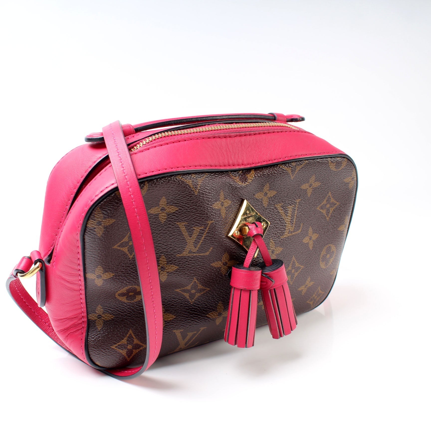 Louis Vuitton Saintonge Monogram Handbag Monogram 2