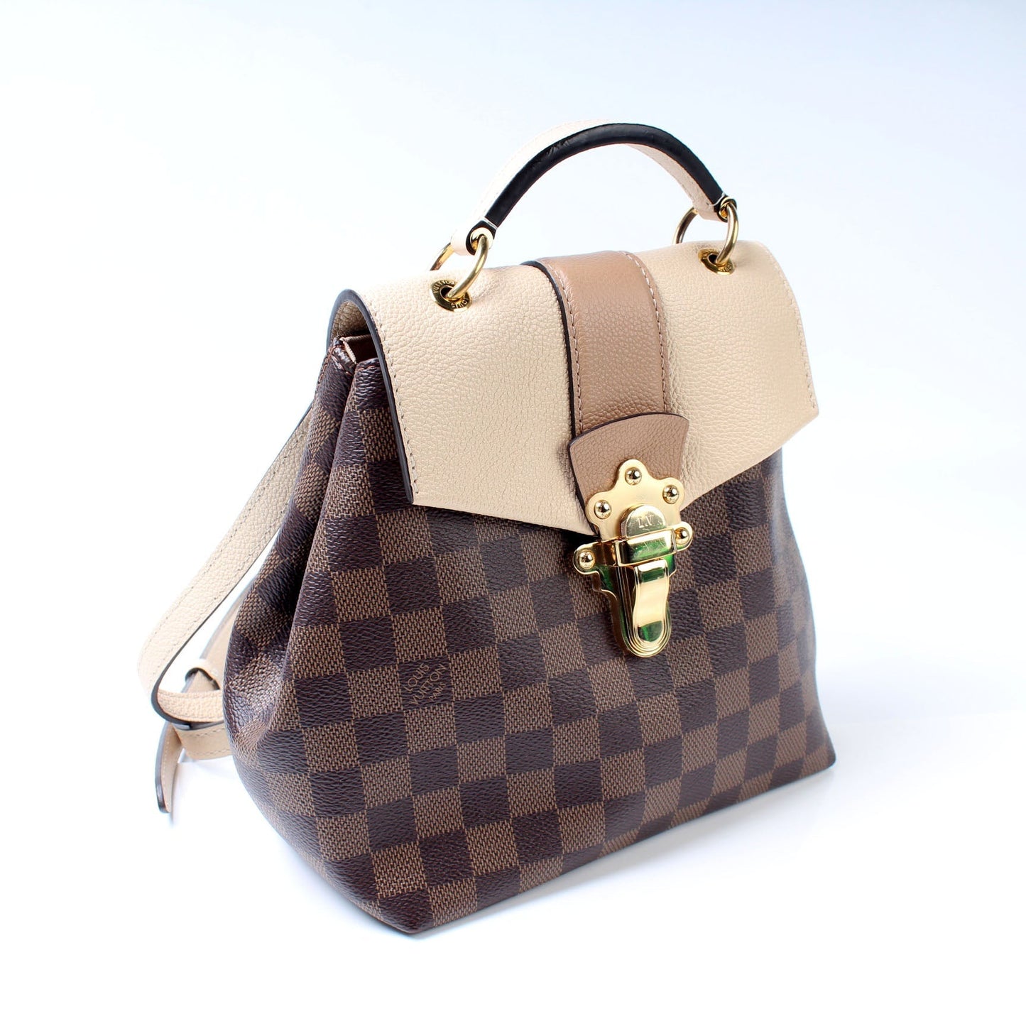 Louis Vuitton Clapton Backpack Ebene Damier