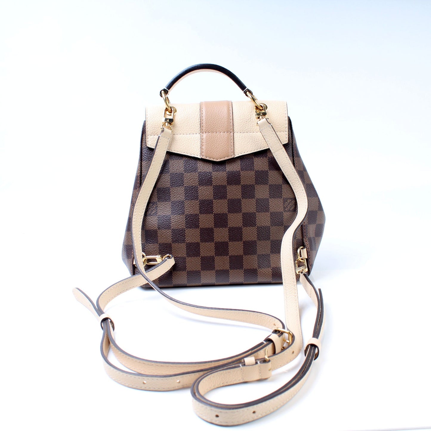 Louis Vuitton Clapton Backpack Ebene Damier