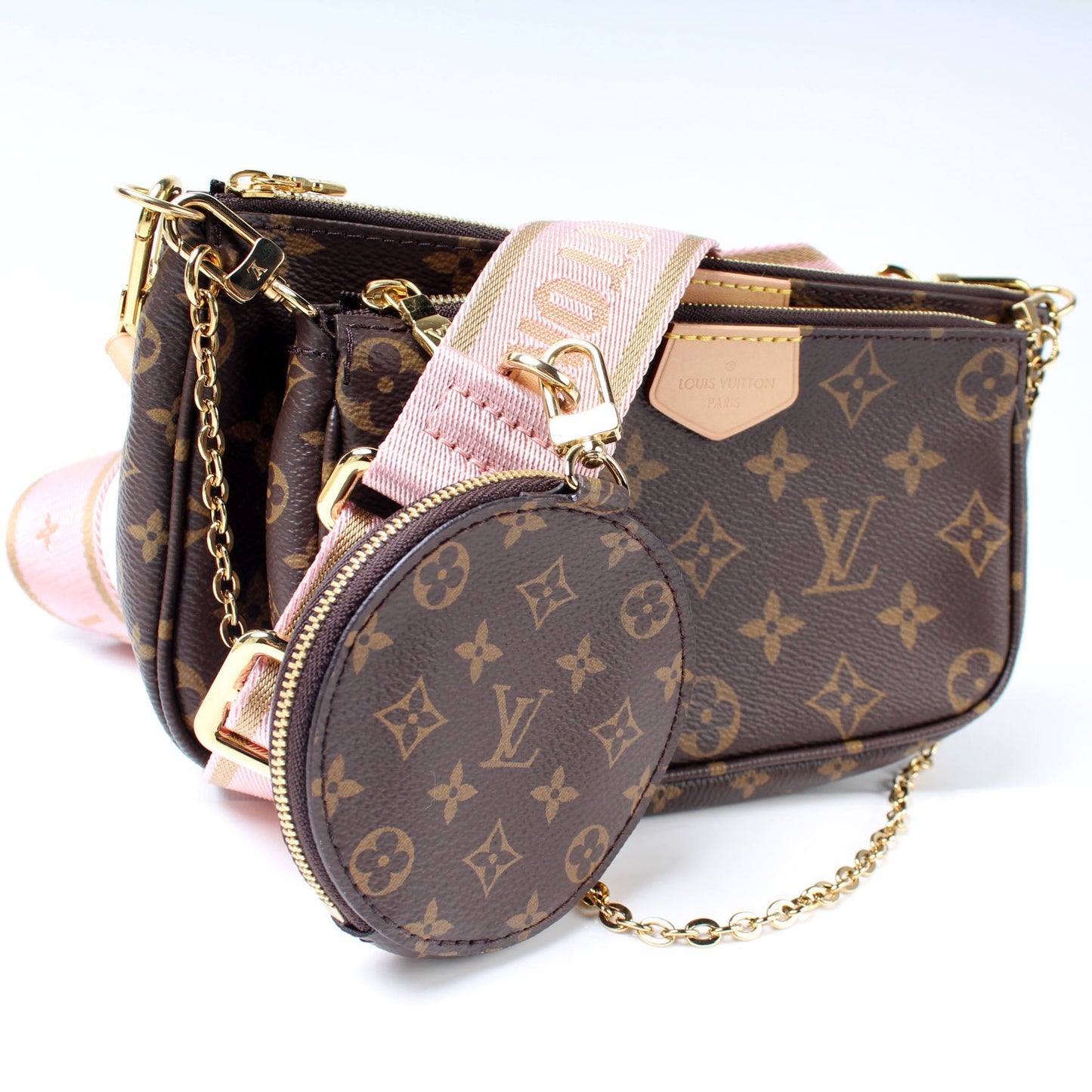 Louis Vuitton Multi Pochette Monogram Clutch Bag Monogram 1