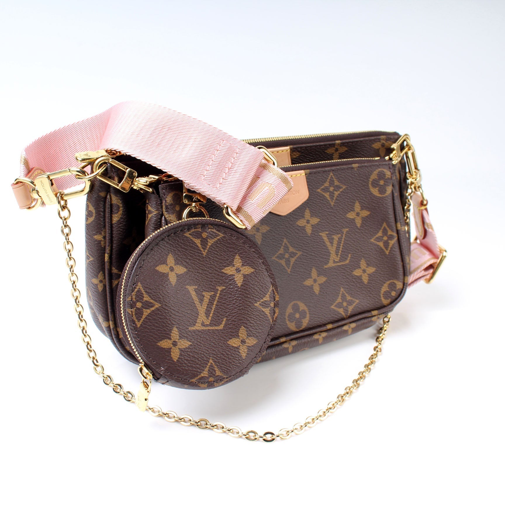 Louis Vuitton Multi Pochette Monogram Clutch Bag Monogram 2
