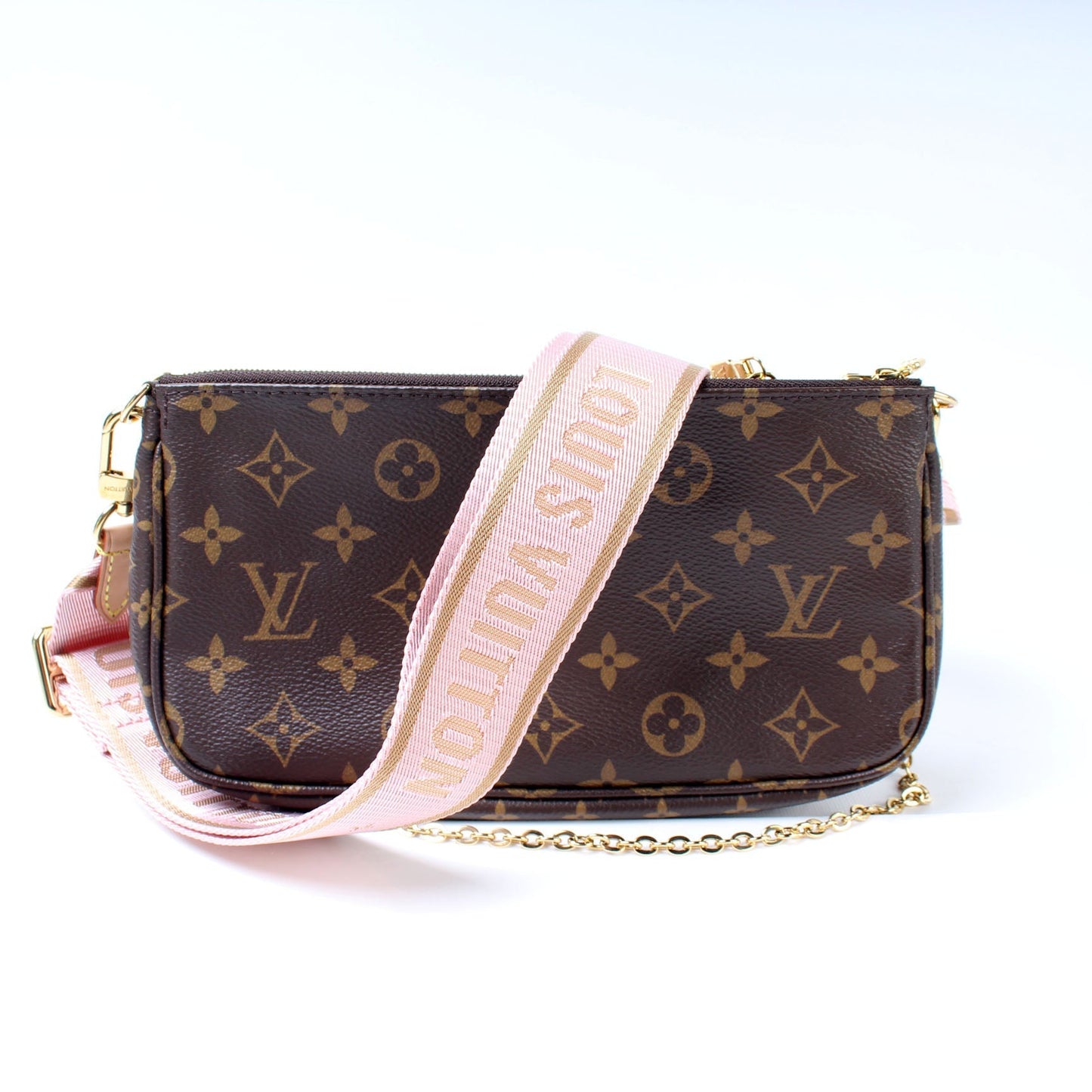 Louis Vuitton Multi Pochette Monogram Clutch Bag Monogram 2