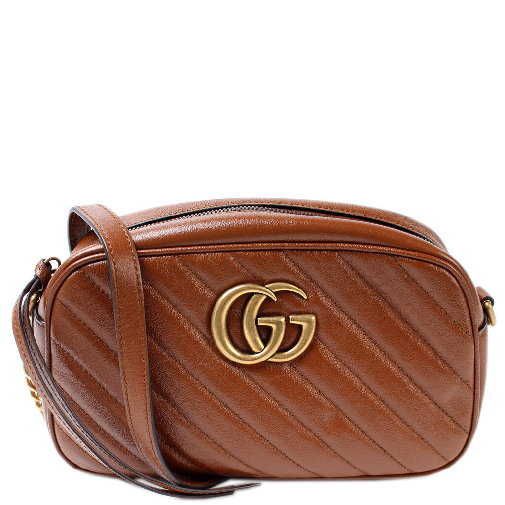 Gucci Marmont Camera Leather Small Crossbody Bag Camera 11