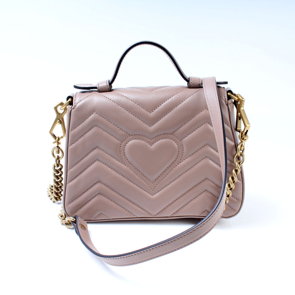 Gucci GG Marmont Mini Top Handle Travel Bag