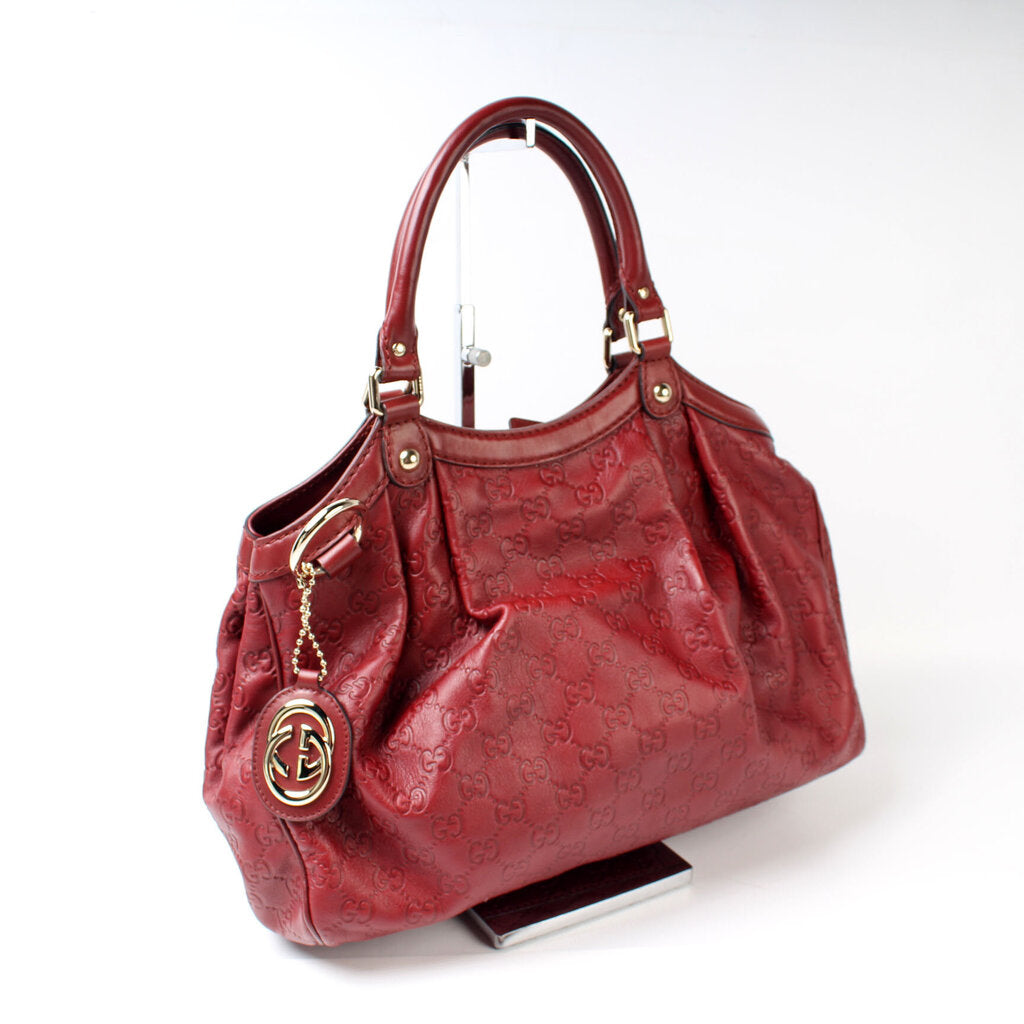 Gucci Sukey GG Leather Medium Travel Bag Medium 10