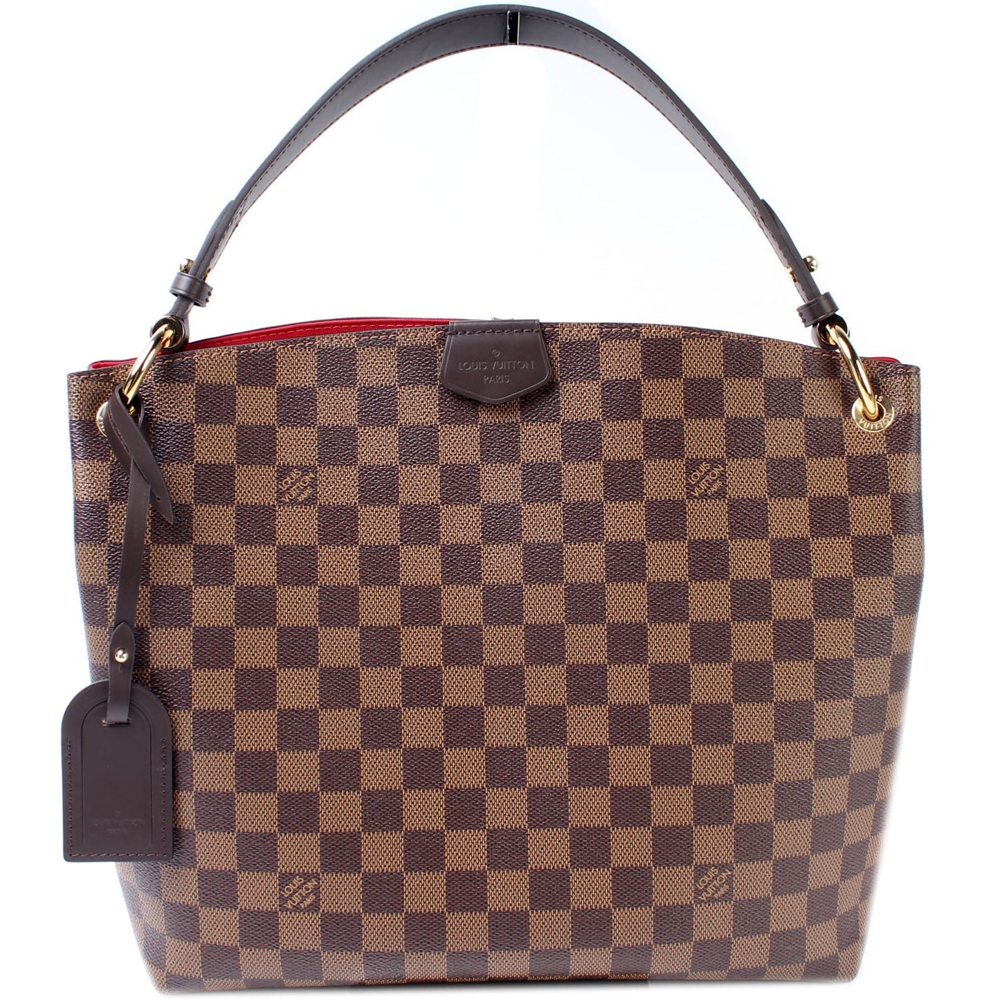 Louis Vuitton Graceful PM Ebene Damier Handbag Ebene 10