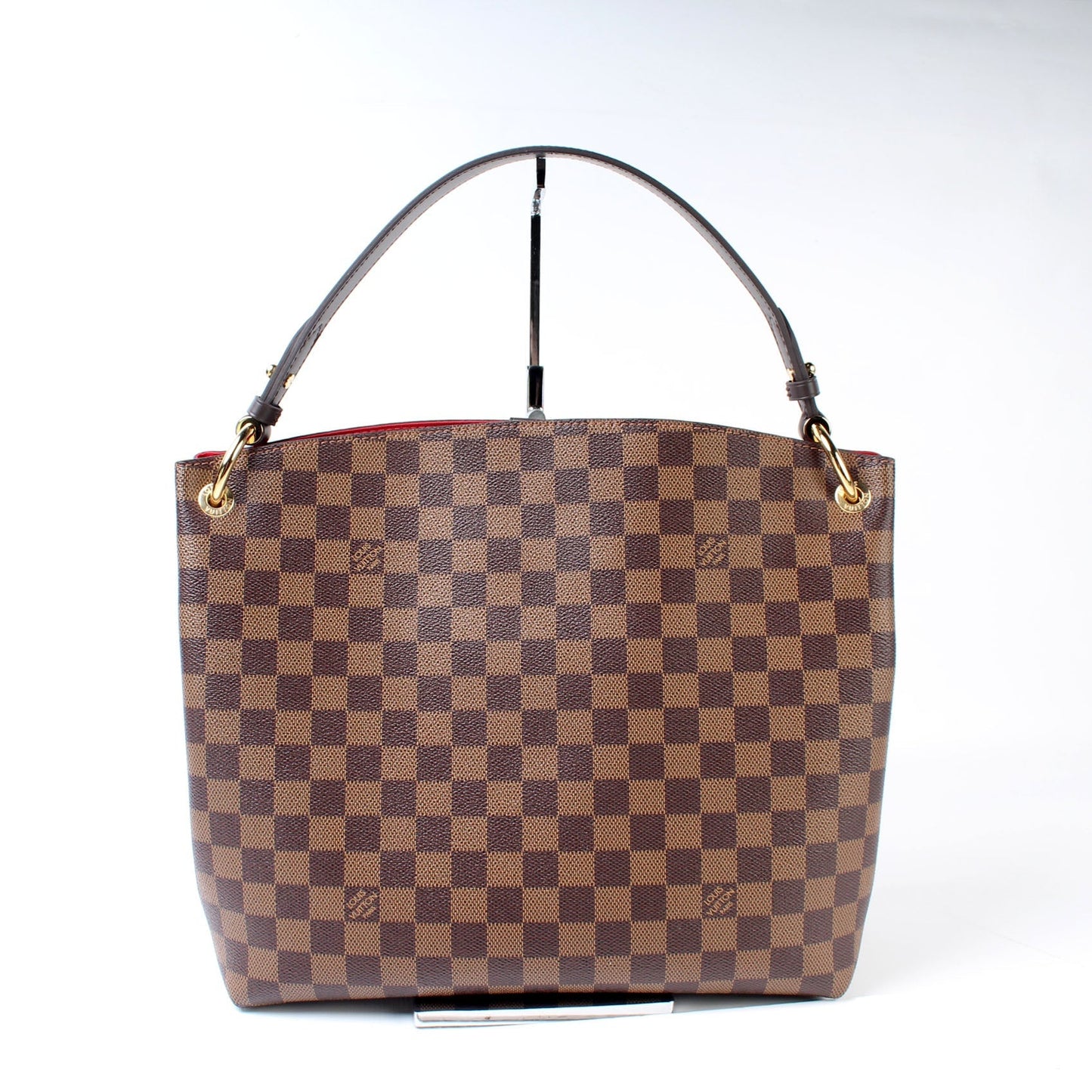 Louis Vuitton Graceful PM Ebene Damier Handbag Ebene 10