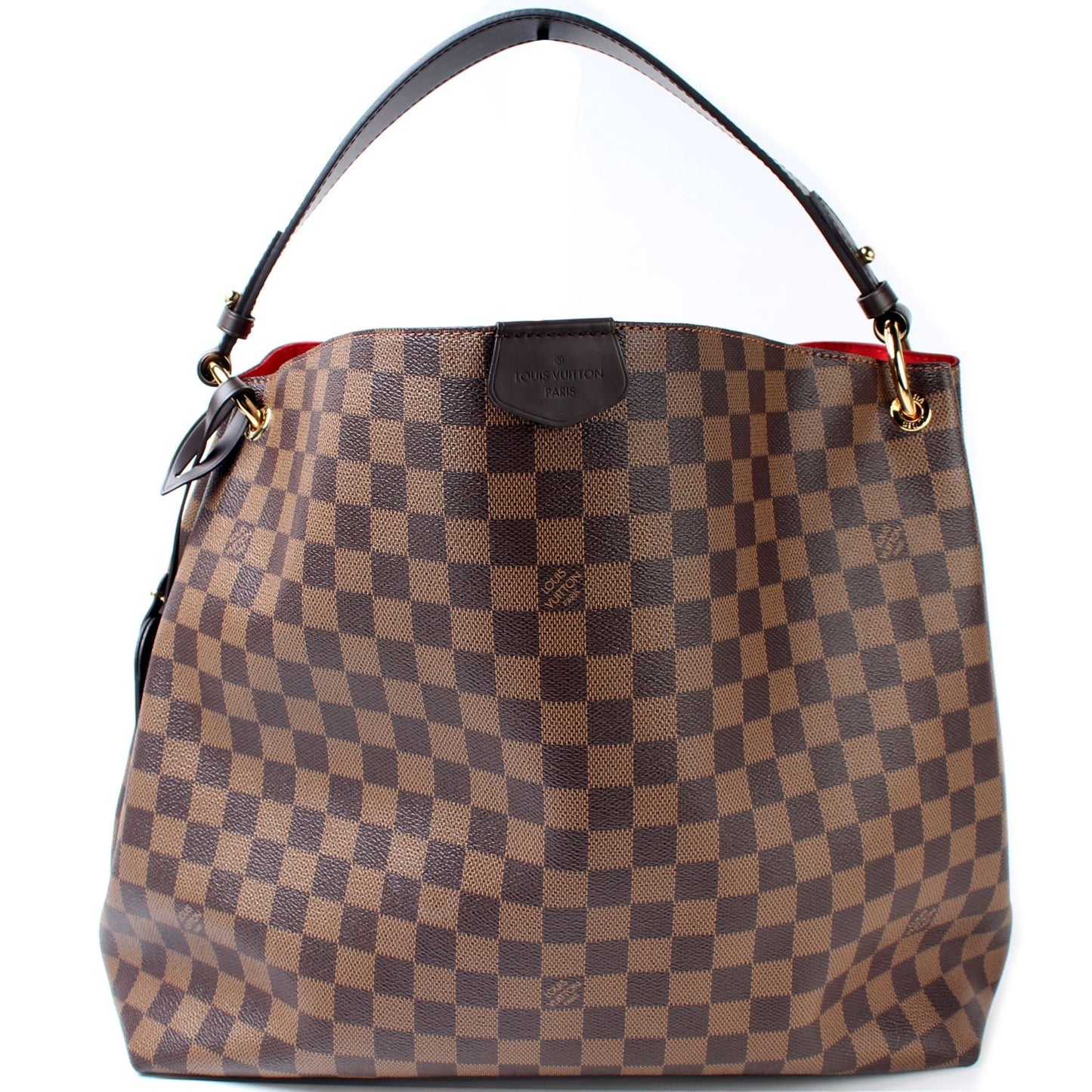 Louis Vuitton Graceful MM Ebene Damier Handbag Ebene 9
