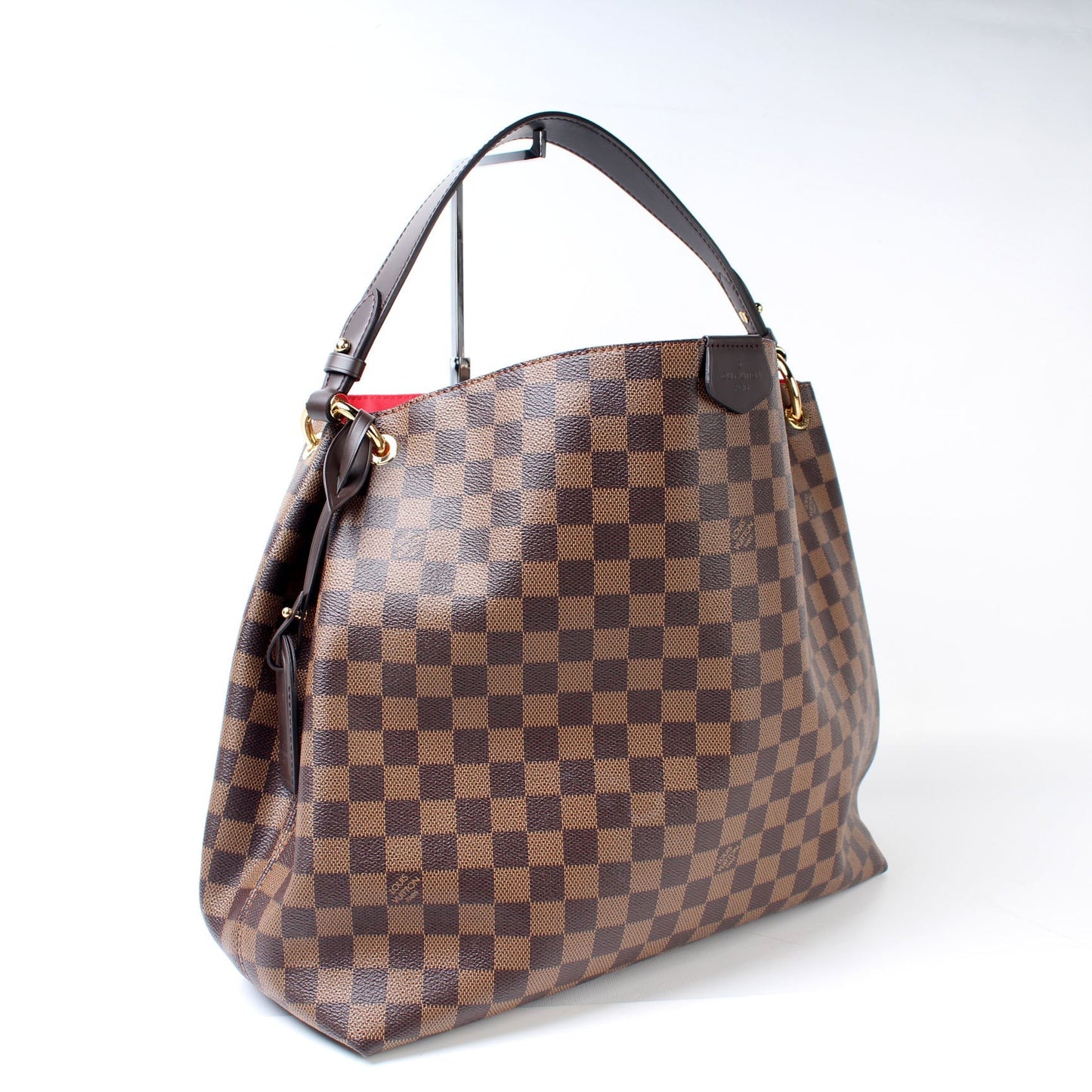 Louis Vuitton Graceful MM Ebene Damier Handbag Ebene 9