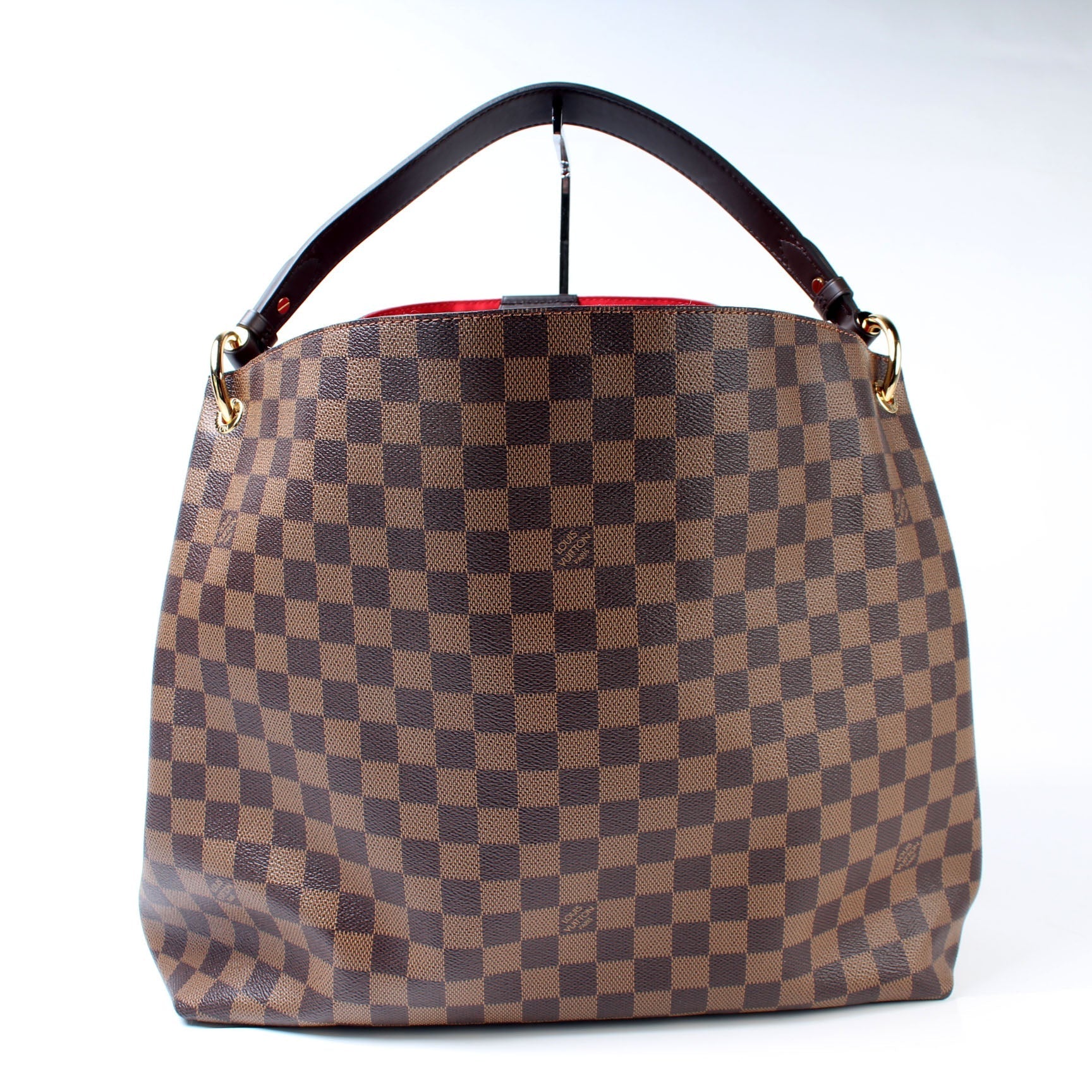 Louis Vuitton Graceful MM Ebene Damier Handbag Ebene 9