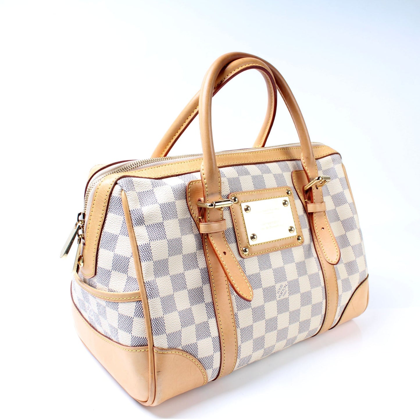 Louis Vuitton Berkeley Azur Damier Handbag Azur 3