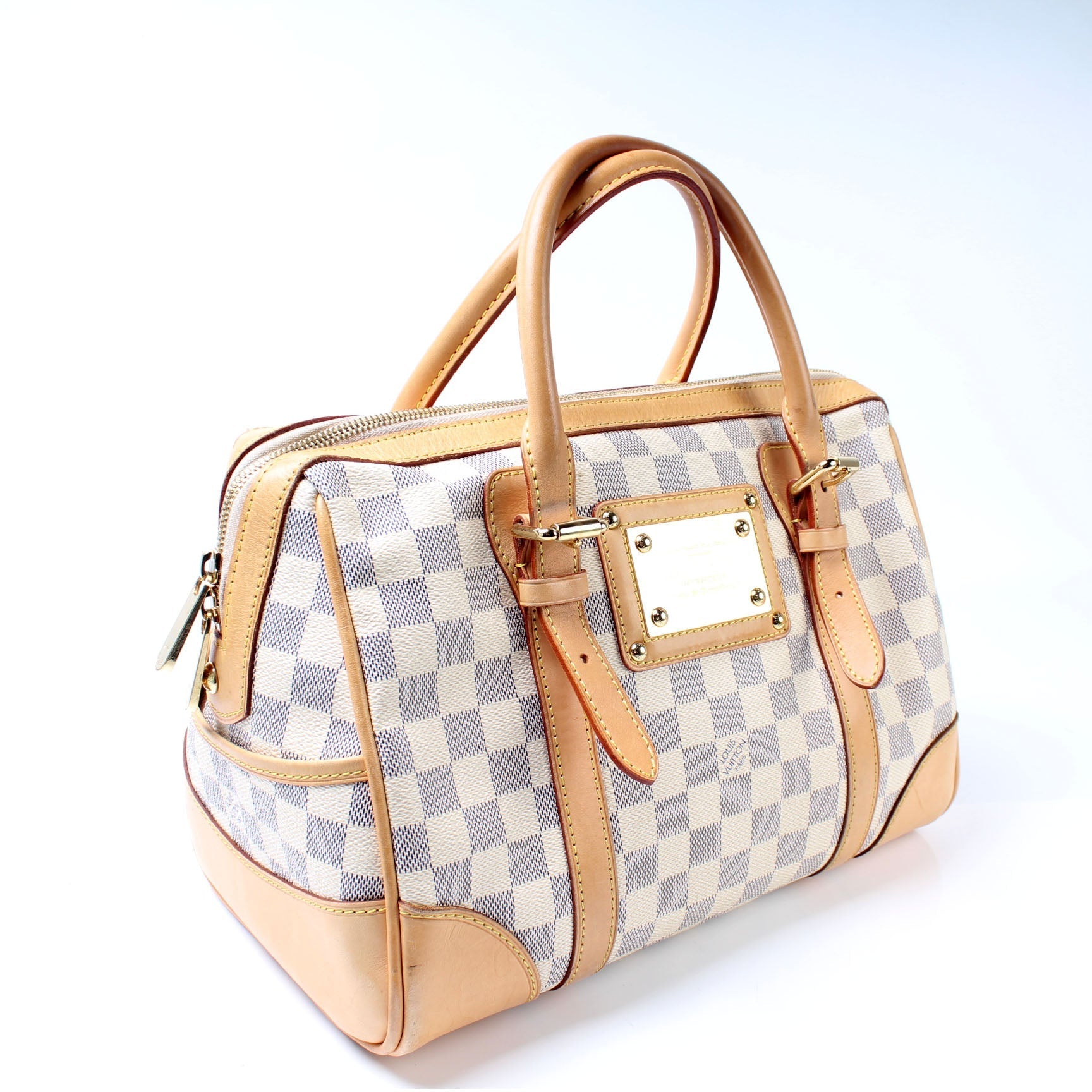 Louis Vuitton Berkeley Azur Damier Handbag Azur 3