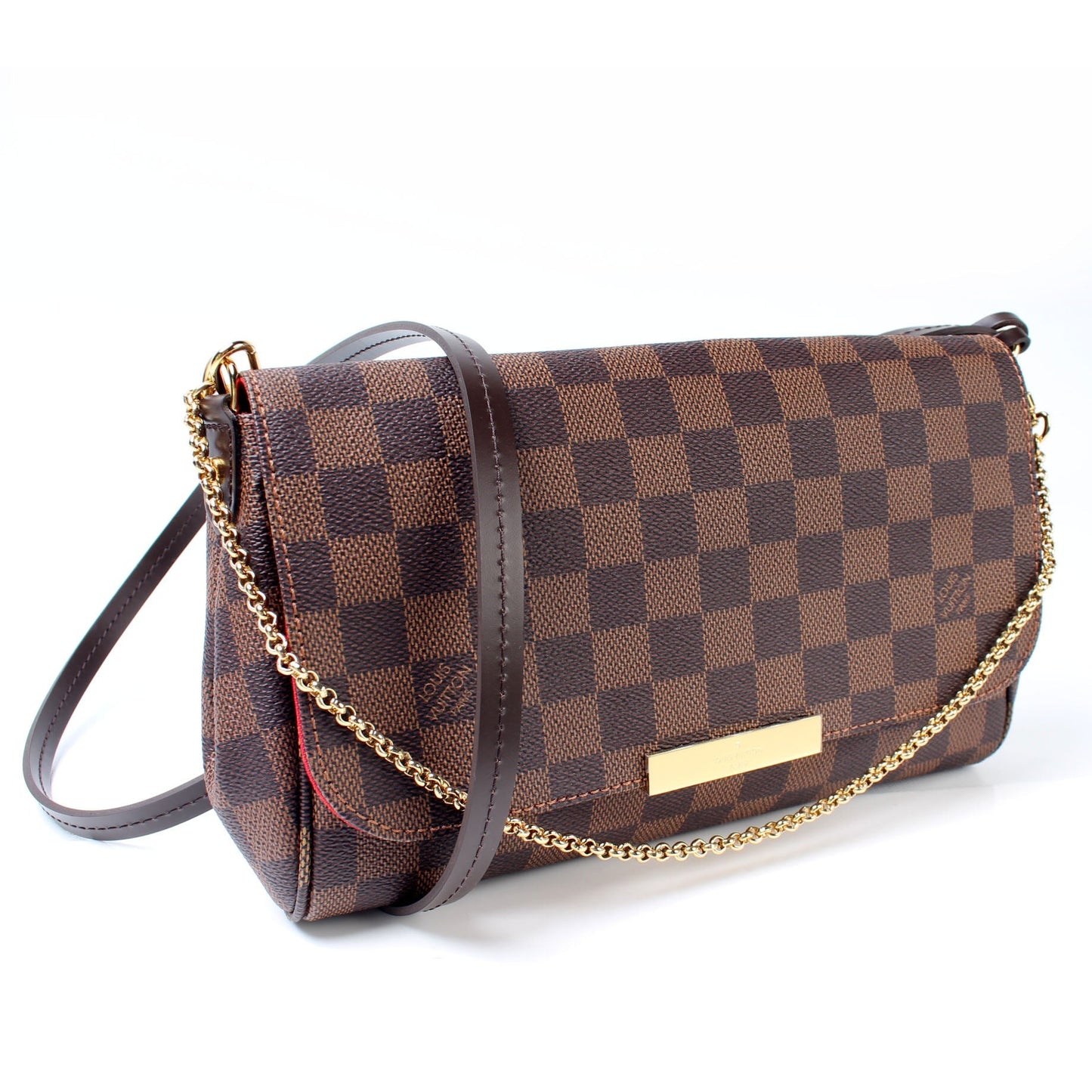 Louis Vuitton Favorite MM Ebene Damier Handbag Ebene 9