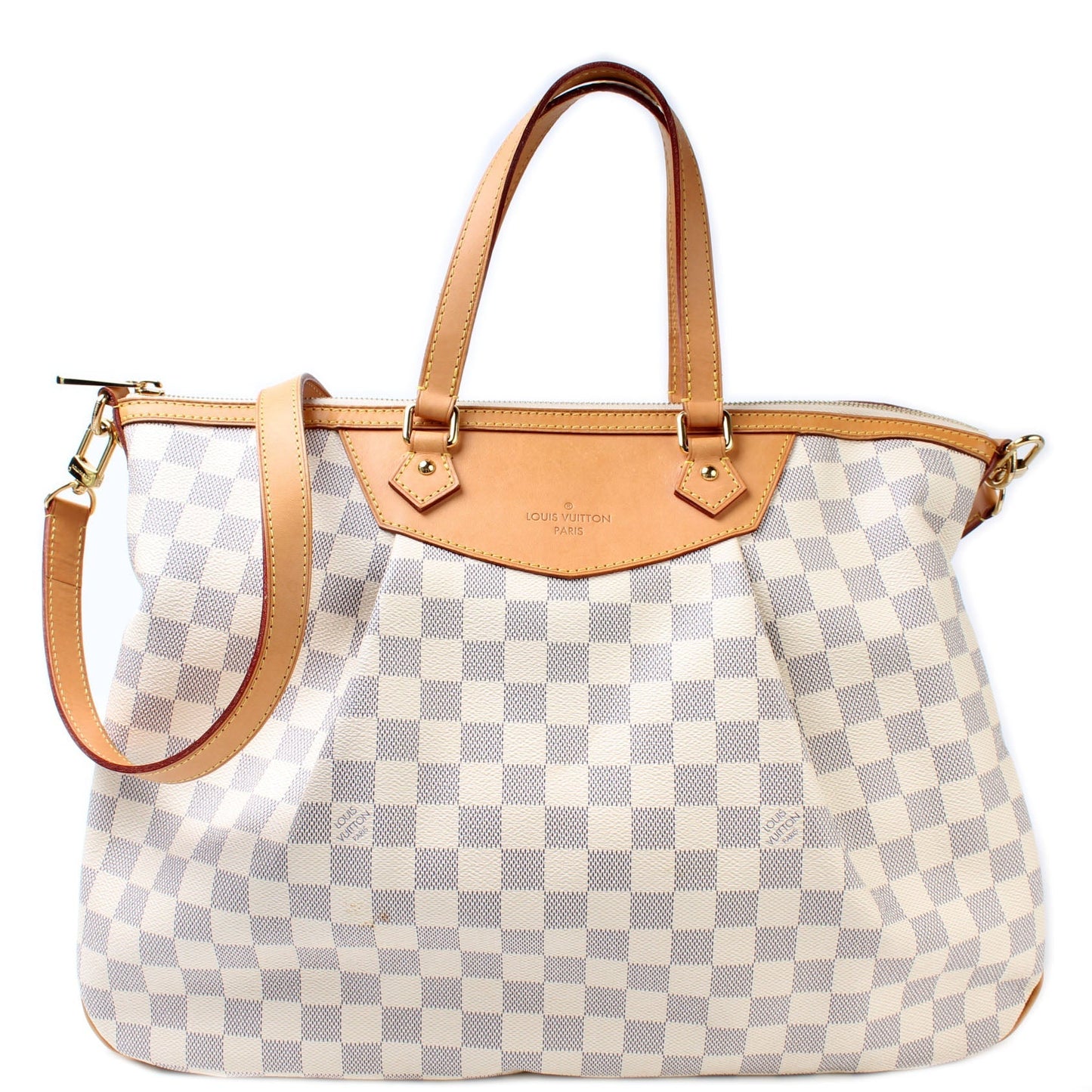 Louis Vuitton Siracusa Azur GM Damier Handbag Azur 4