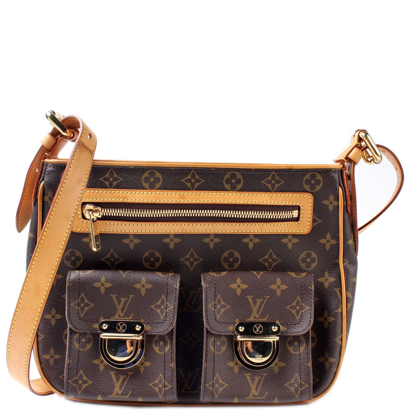 Louis Vuitton Hudson GM Monogram Handbag