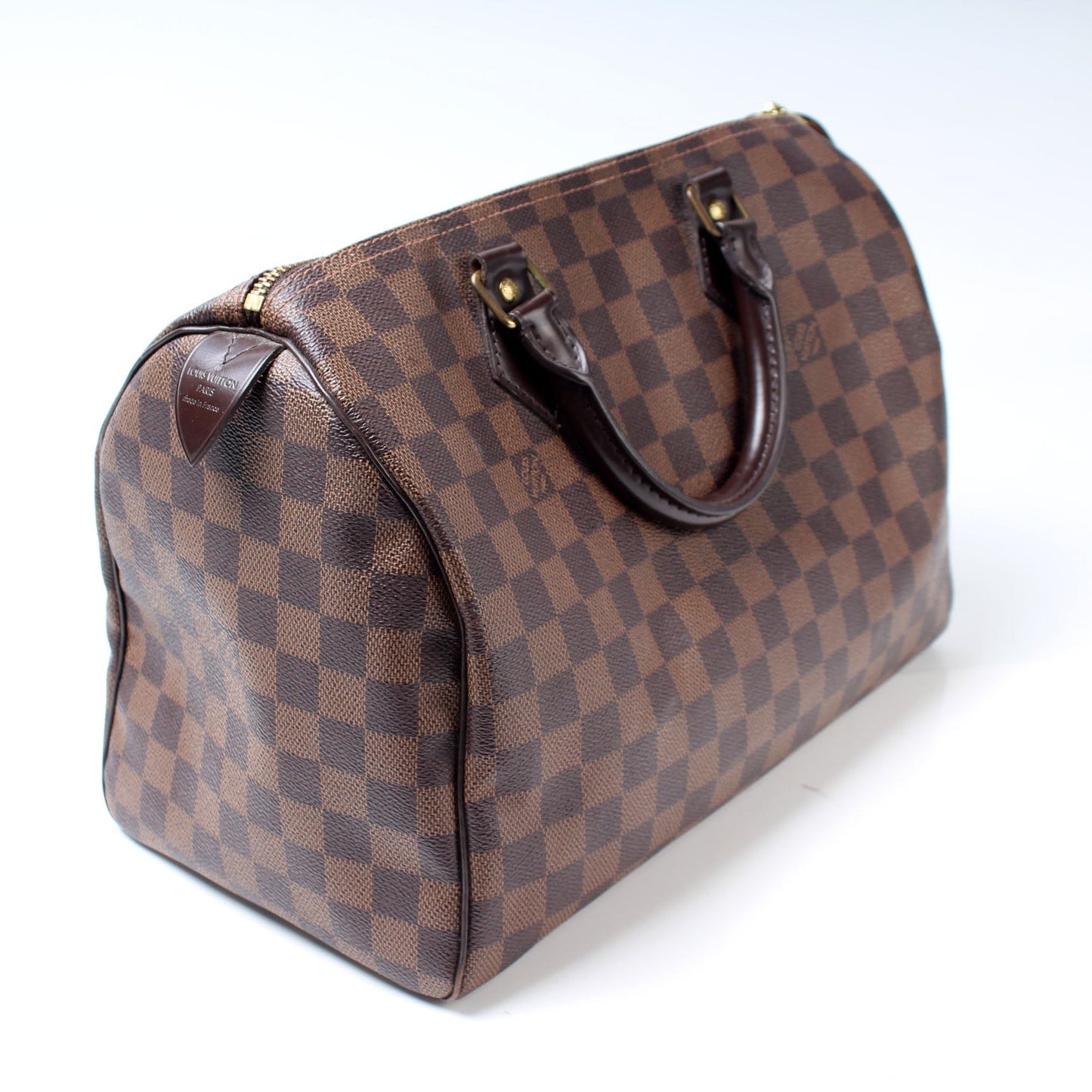 Louis Vuitton Speedy 30 Ebene Damier Handbag Ebene 24
