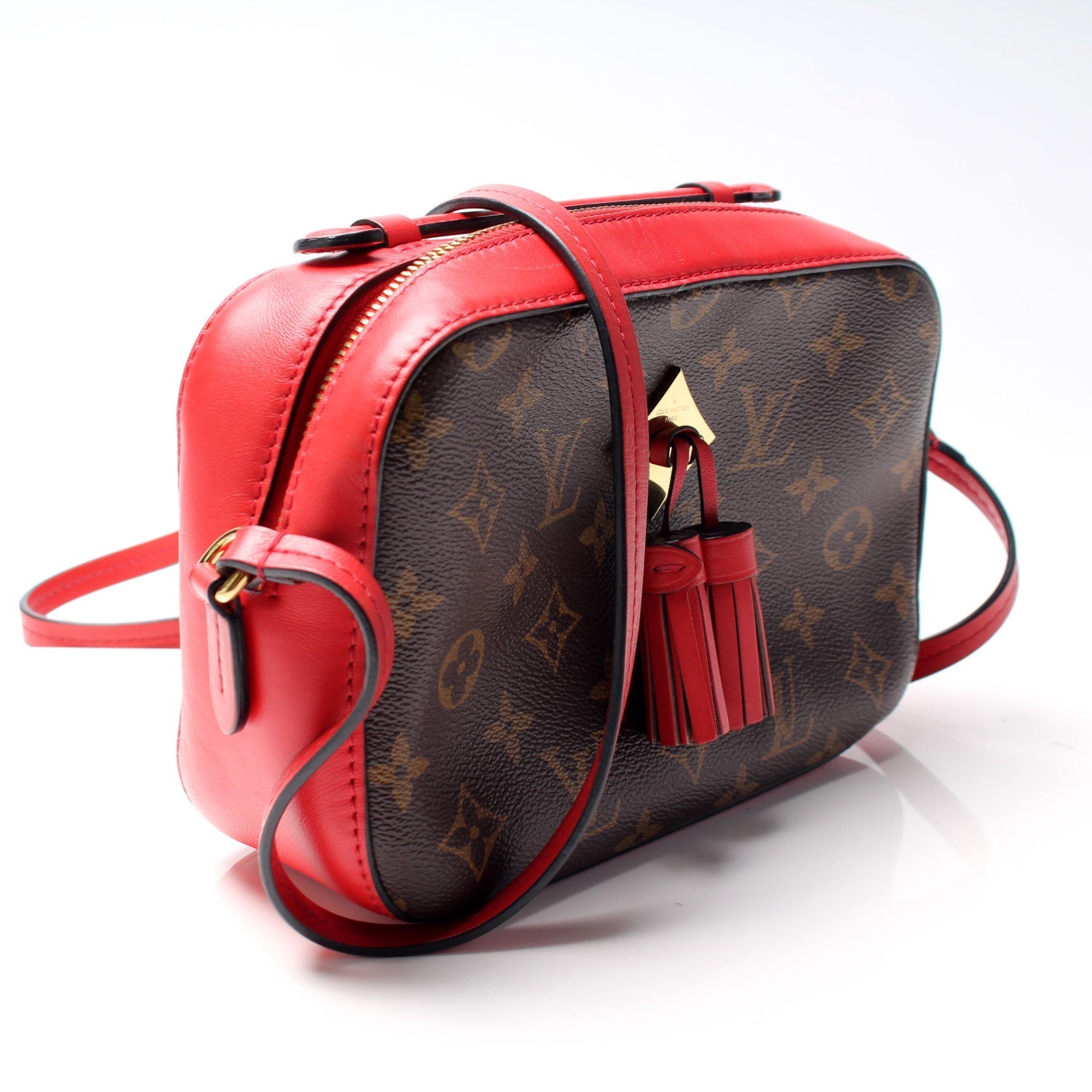 Louis Vuitton Saintonge Monogram Handbag Monogram 1