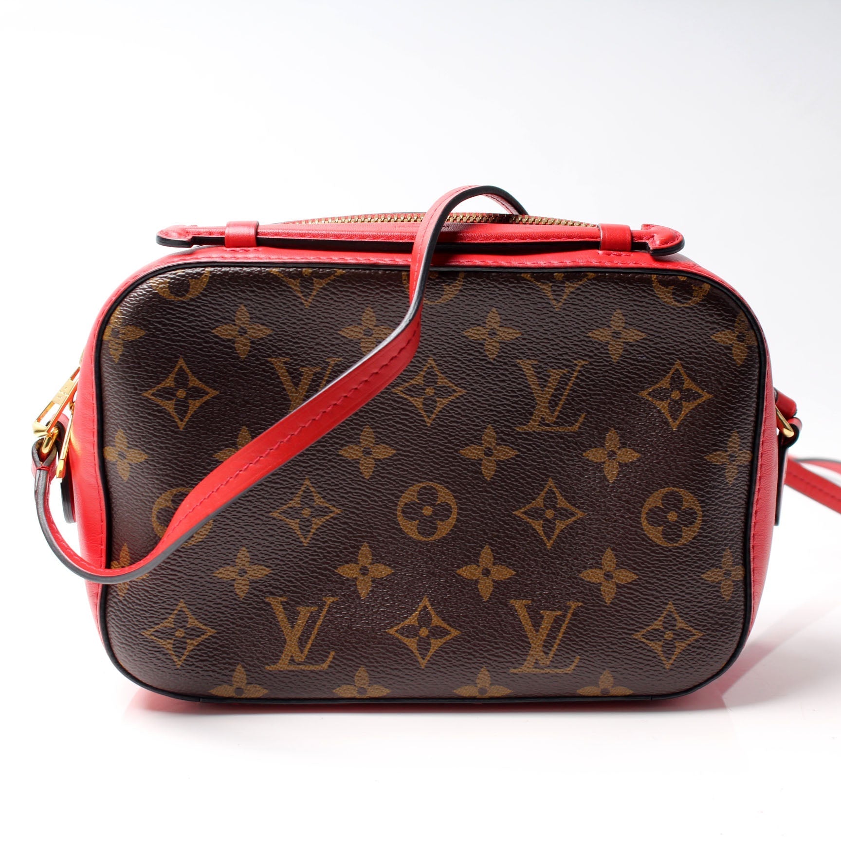 Louis Vuitton Saintonge Monogram Handbag Monogram 1